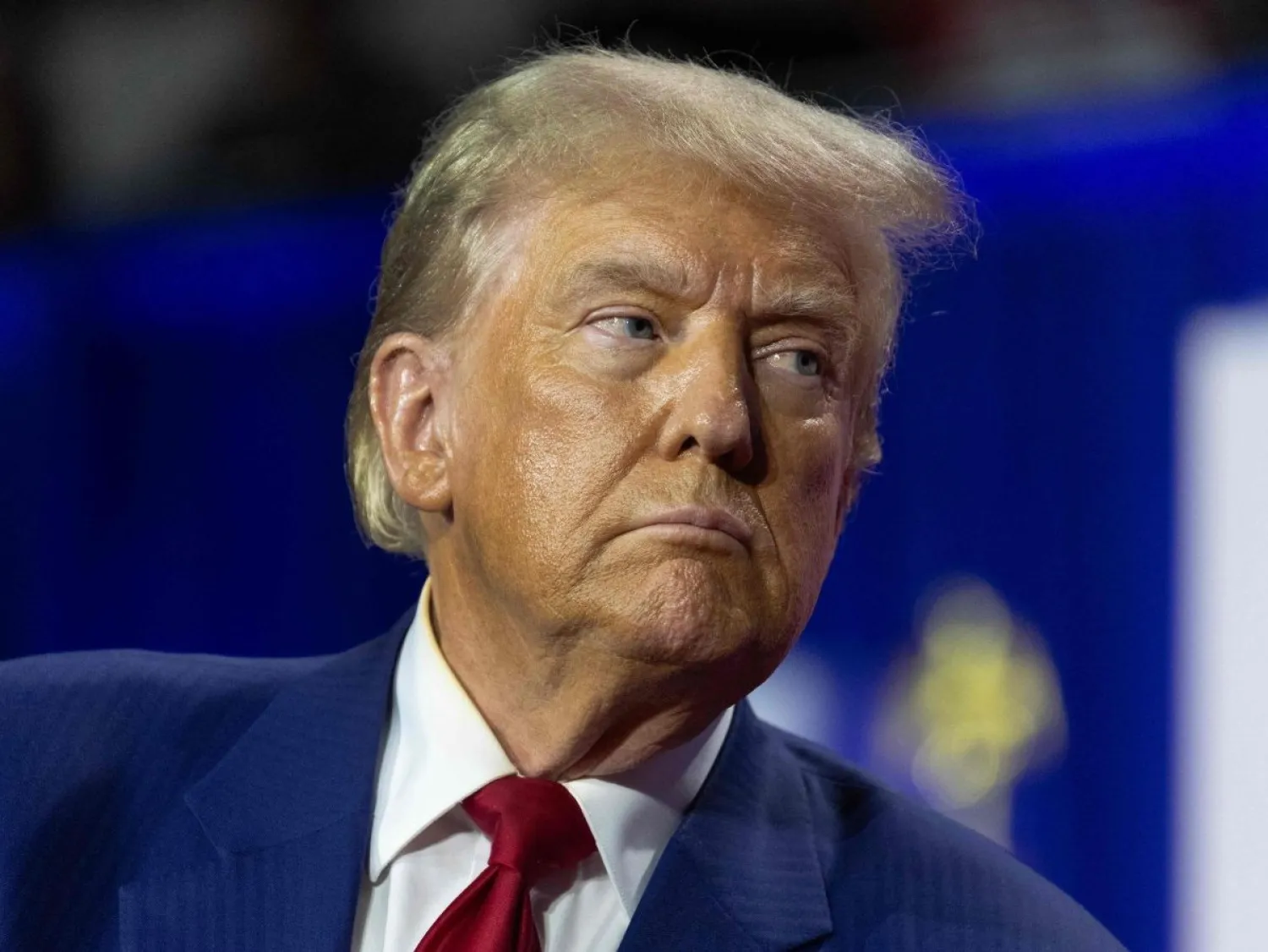 ترمب في تجمع انتخابي