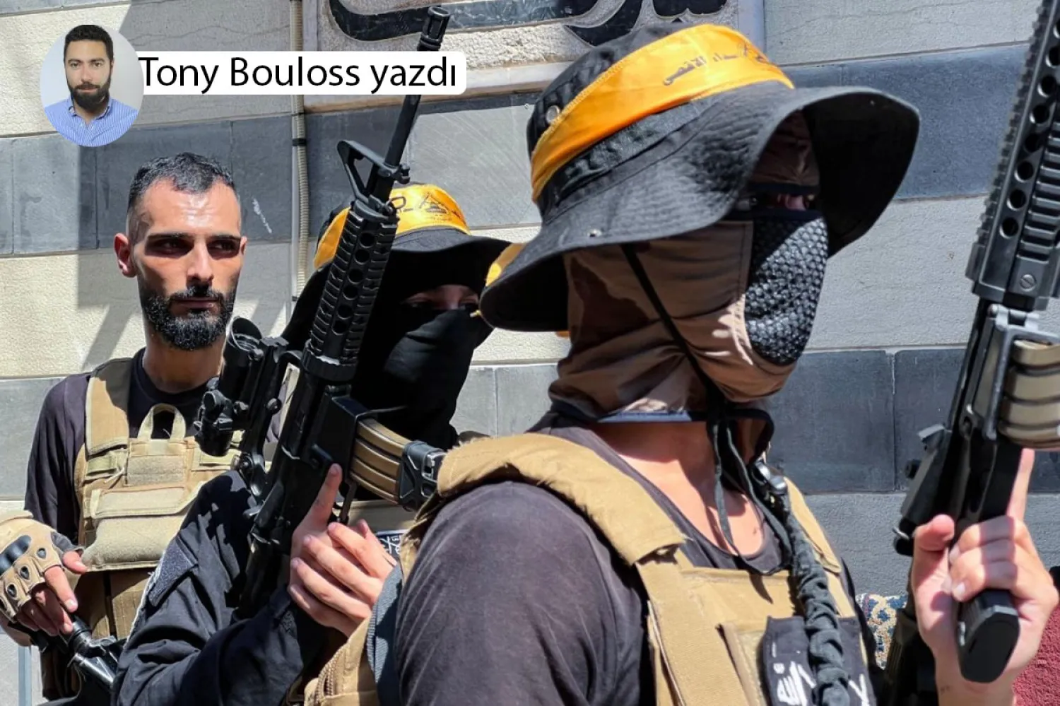 Gazze savaşının başlamasından bu yana Lübnan'daki Filistinli silahlı gruplar kampların içinde ve dışında yeniden aktif hale geldi (AFP)