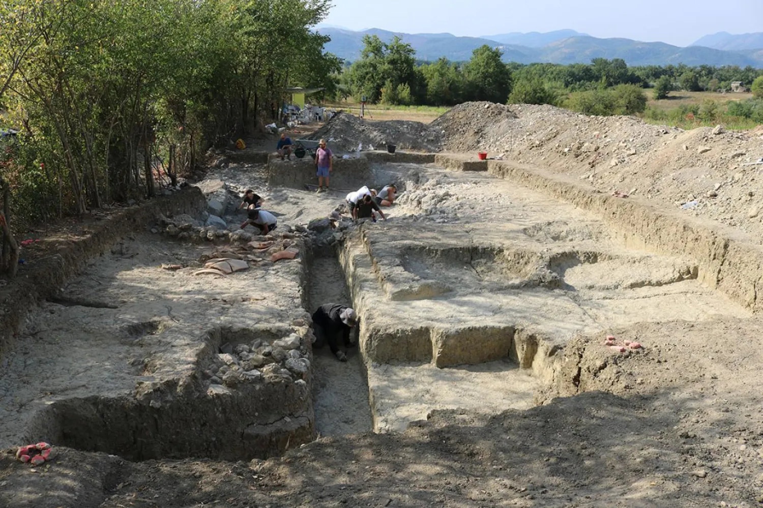 Antik Fregellae'deki arkeolojik kazılar, bölgenin bilinen en eski villasını ortaya çıkardı (LEIZA/Dominik Maschek)