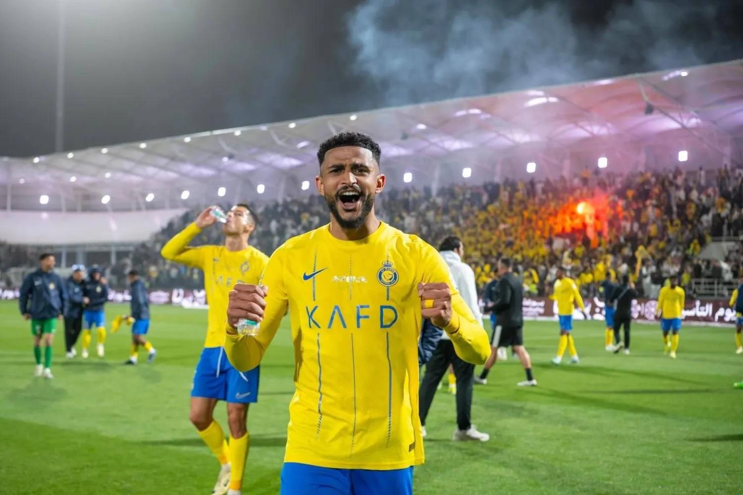 عبد الإله العمري سيمثل الاتحاد حتى نهاية الموسم (نادي النصر)