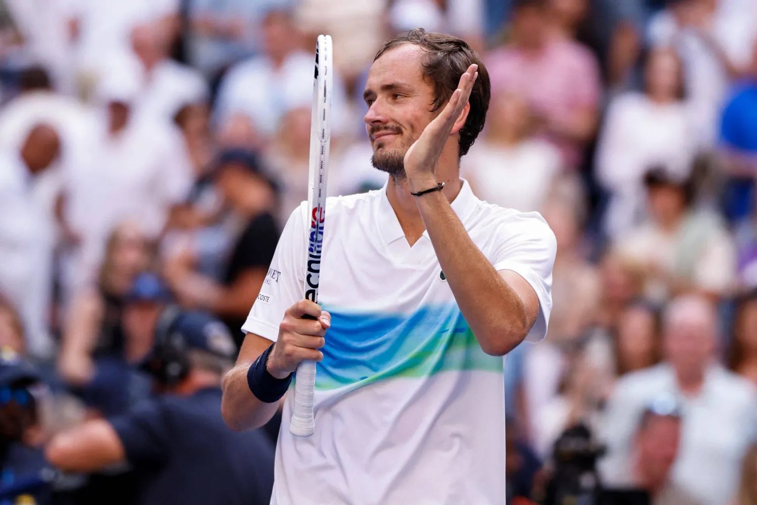 الروسي دانييل مدفيديف إلى ربع نهائي فلاشينغ ميدوز (أ.ف.ب)