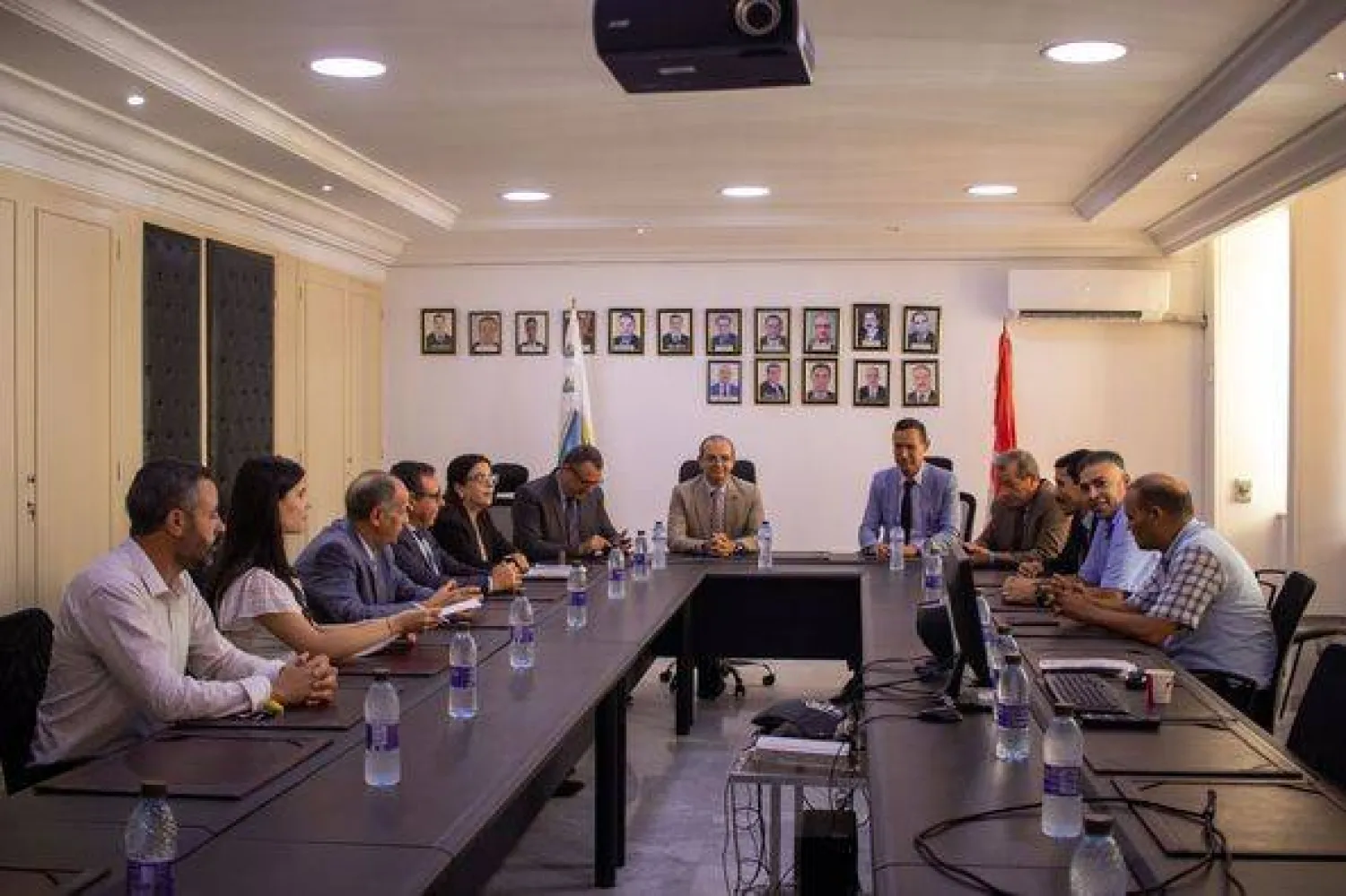 هيئة الانتخابات في اجتماع تحضيري للاقتراع المقبل (موقع الهيئة)