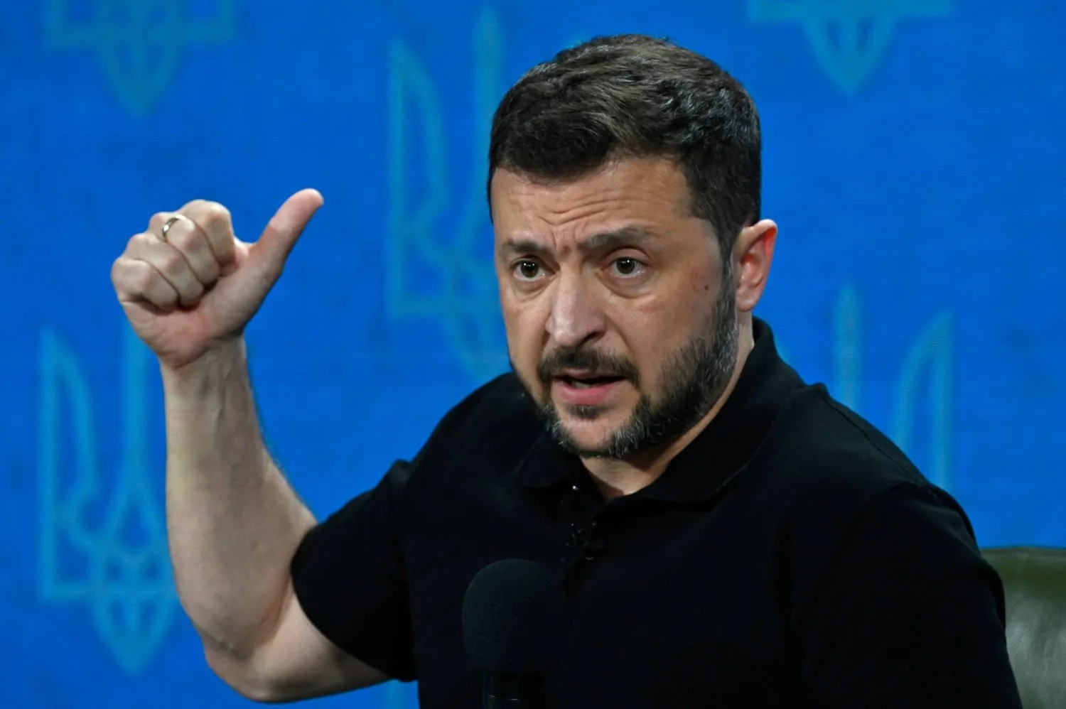 Ukrayna Devlet Başkanı Volodimir Zelenskiy (AFP)