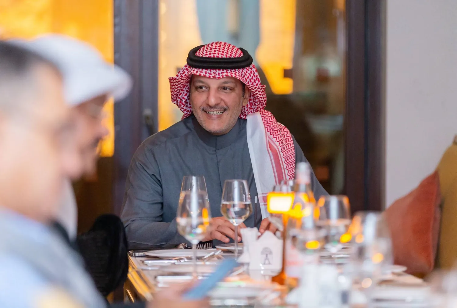 مقرن المقرن يشغل حالياً رئيس اتحاد كرة الريشة الطائرة(الشرق الأوسط)