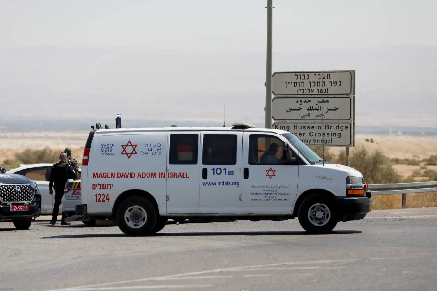 Ürdün-İsrail sınırında 3 İsrailliyi öldüren saldırgan Ürdünlü (EPA)