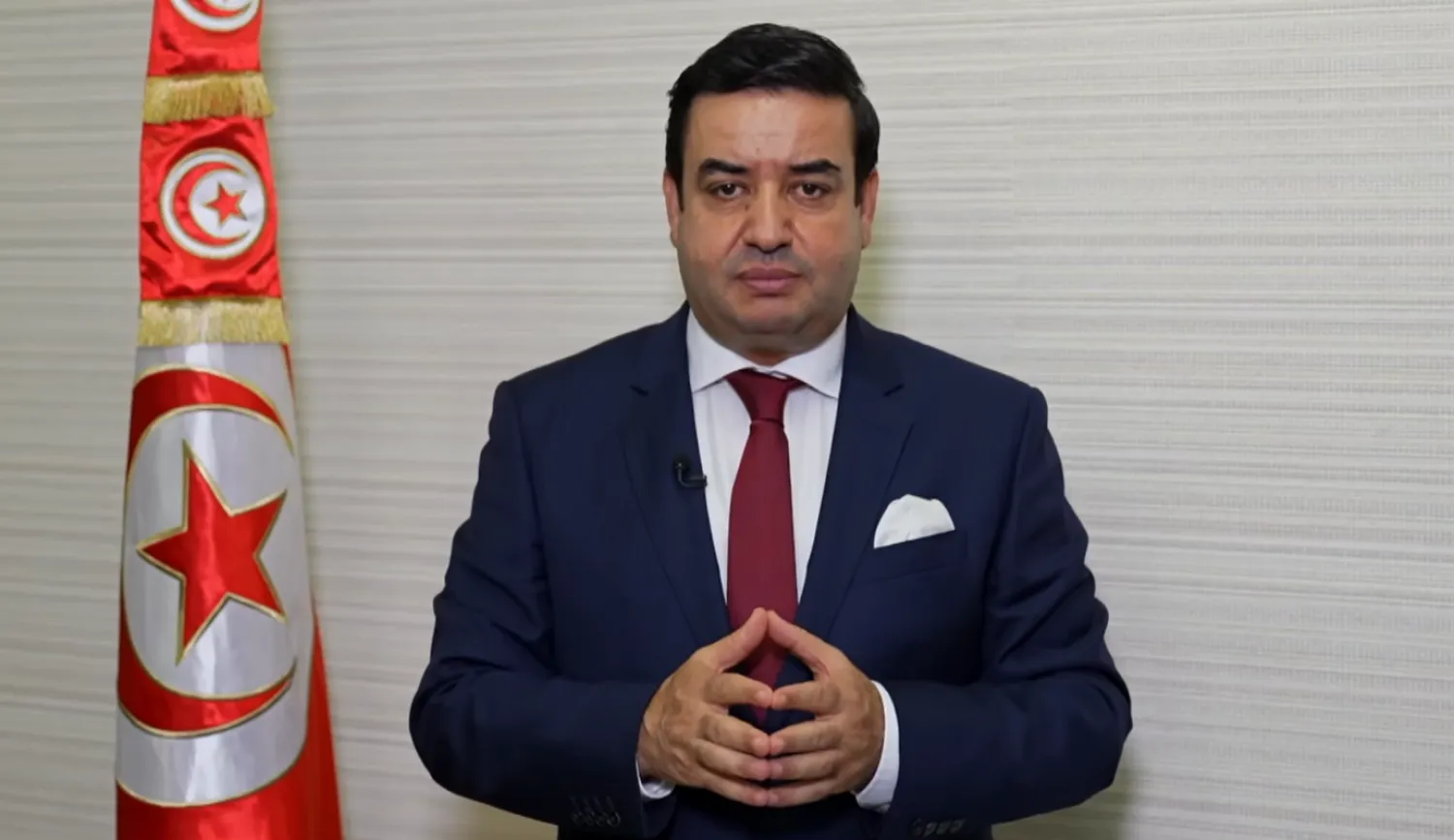 Tunuslu işadamı, eski milletvekili ve cumhurbaşkanı adayı el-Ayaşi Zemal (videodan alınan ekran görüntüsü)