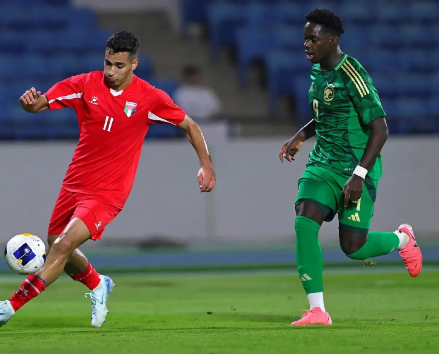 The Saudi team will face Afghanistan next Wednesday - SPA