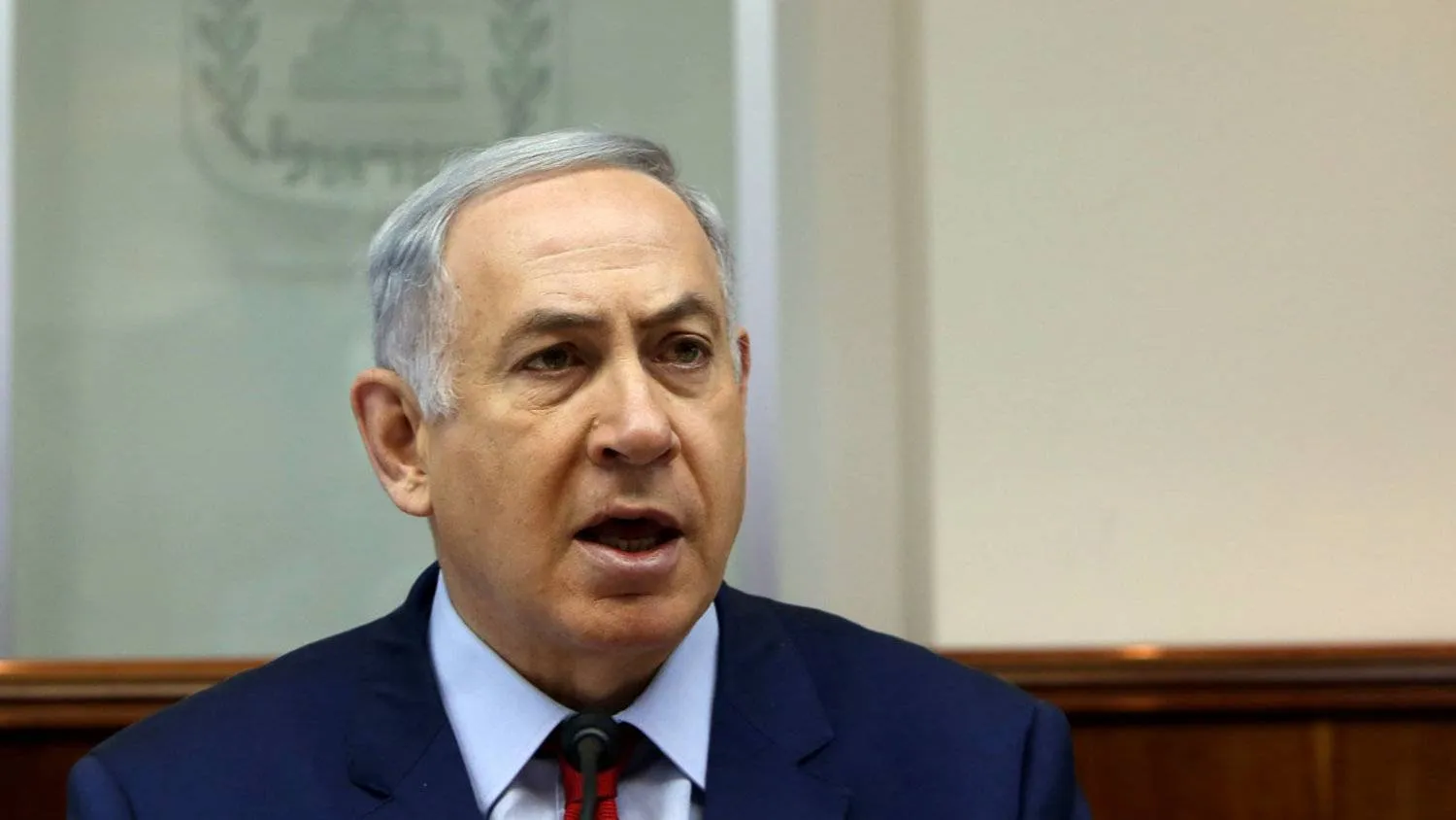 Israeli Prime Minister Benjamin Netanyahu . AFP / GALI TIBBON
