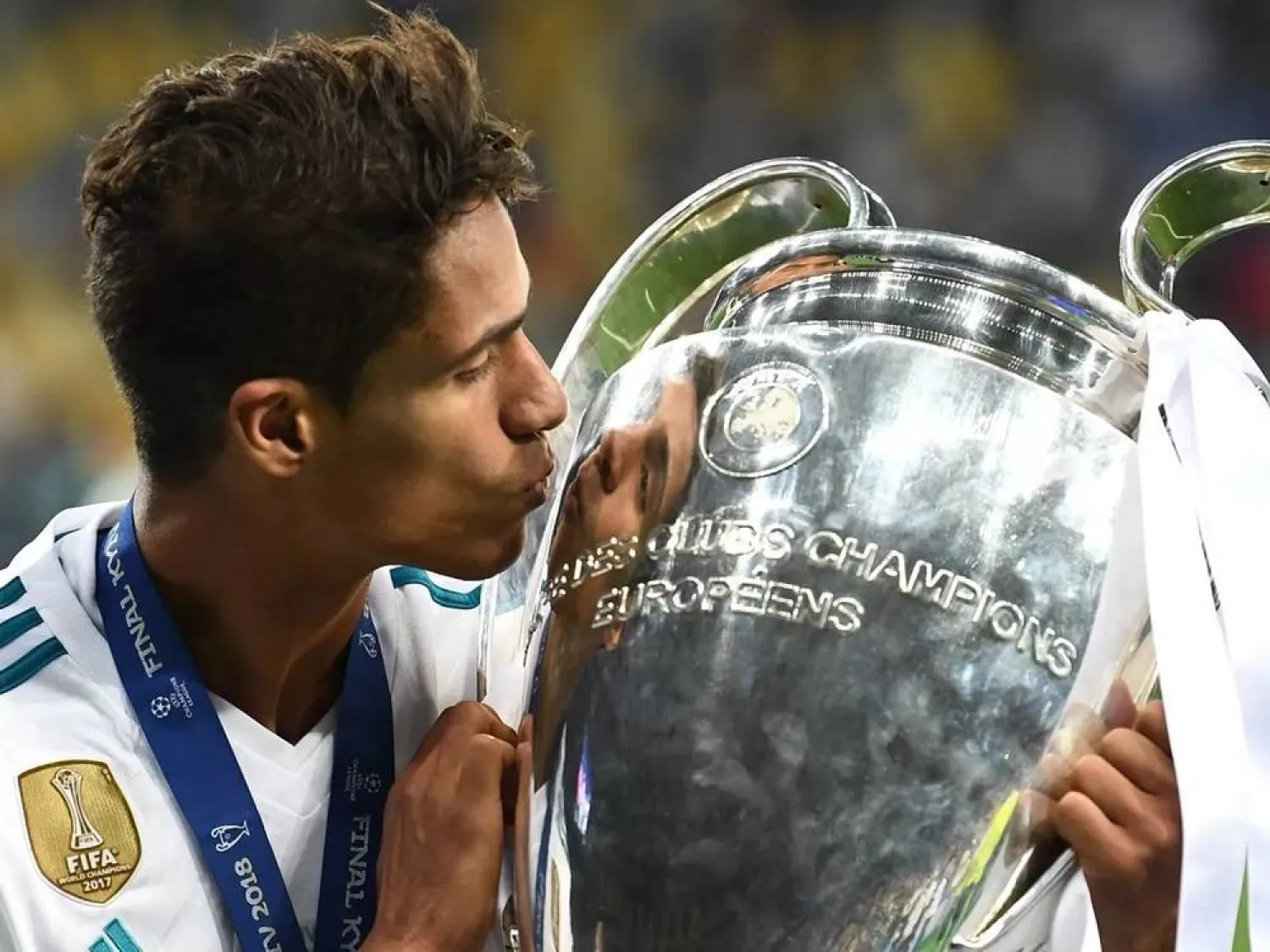 Varane helped Madrid to four Champions League titles and three Spanish league trophies. (Getty Images) 