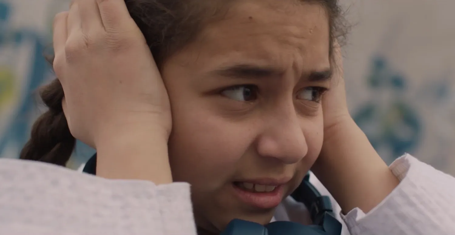 لقطة من فيلم «سكون» لدينا ناصر