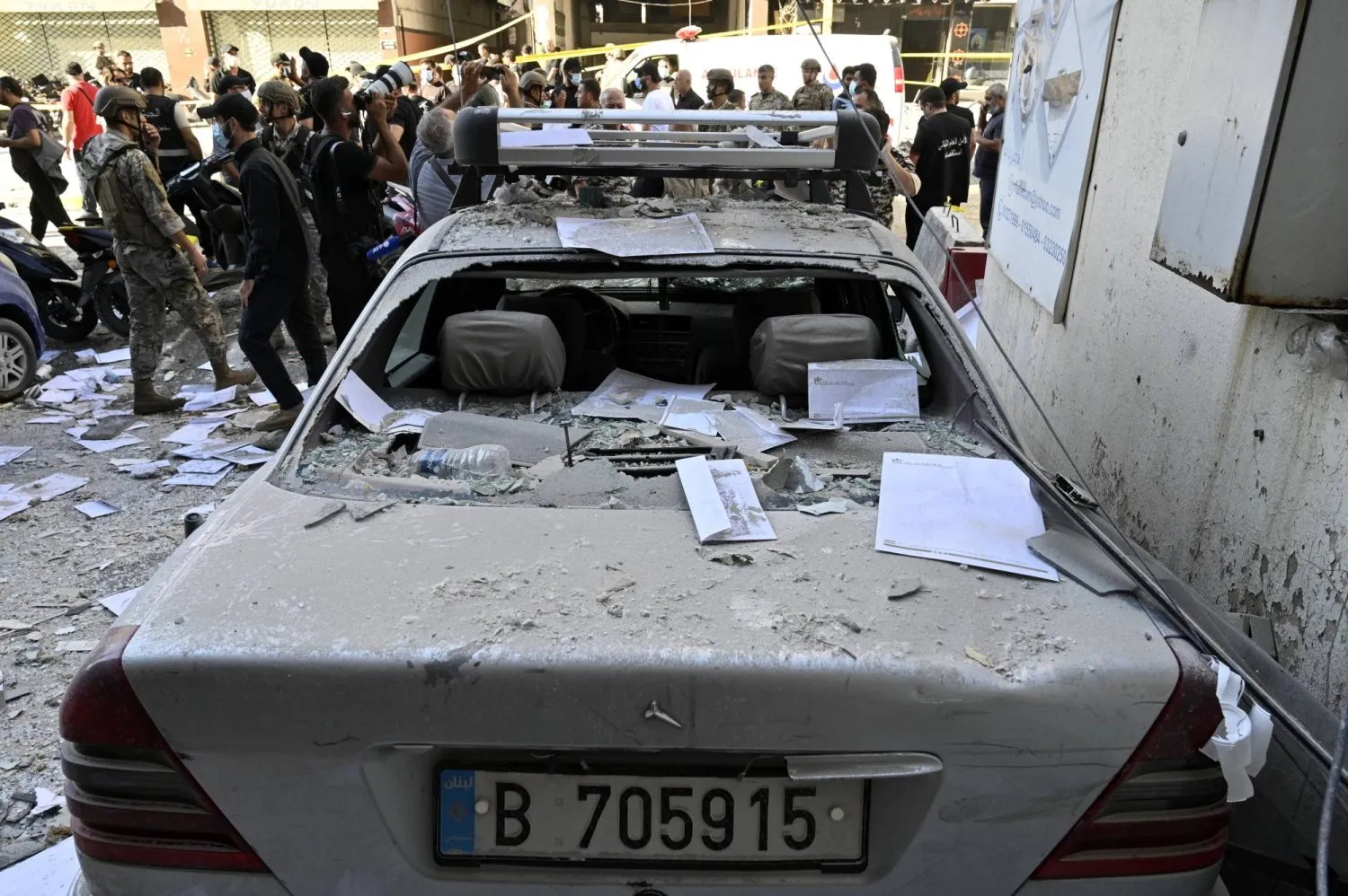 Beyaz Saray, Lübnan'da ateşkes çağrısının İsrail ile "koordinasyon halinde" başlatıldığını belirtti. (EPA)