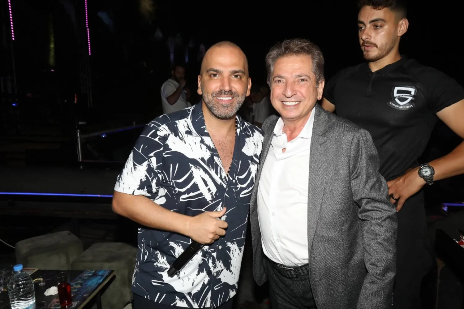 مع الفنان ناجي الأسطا (سمير نخلة)