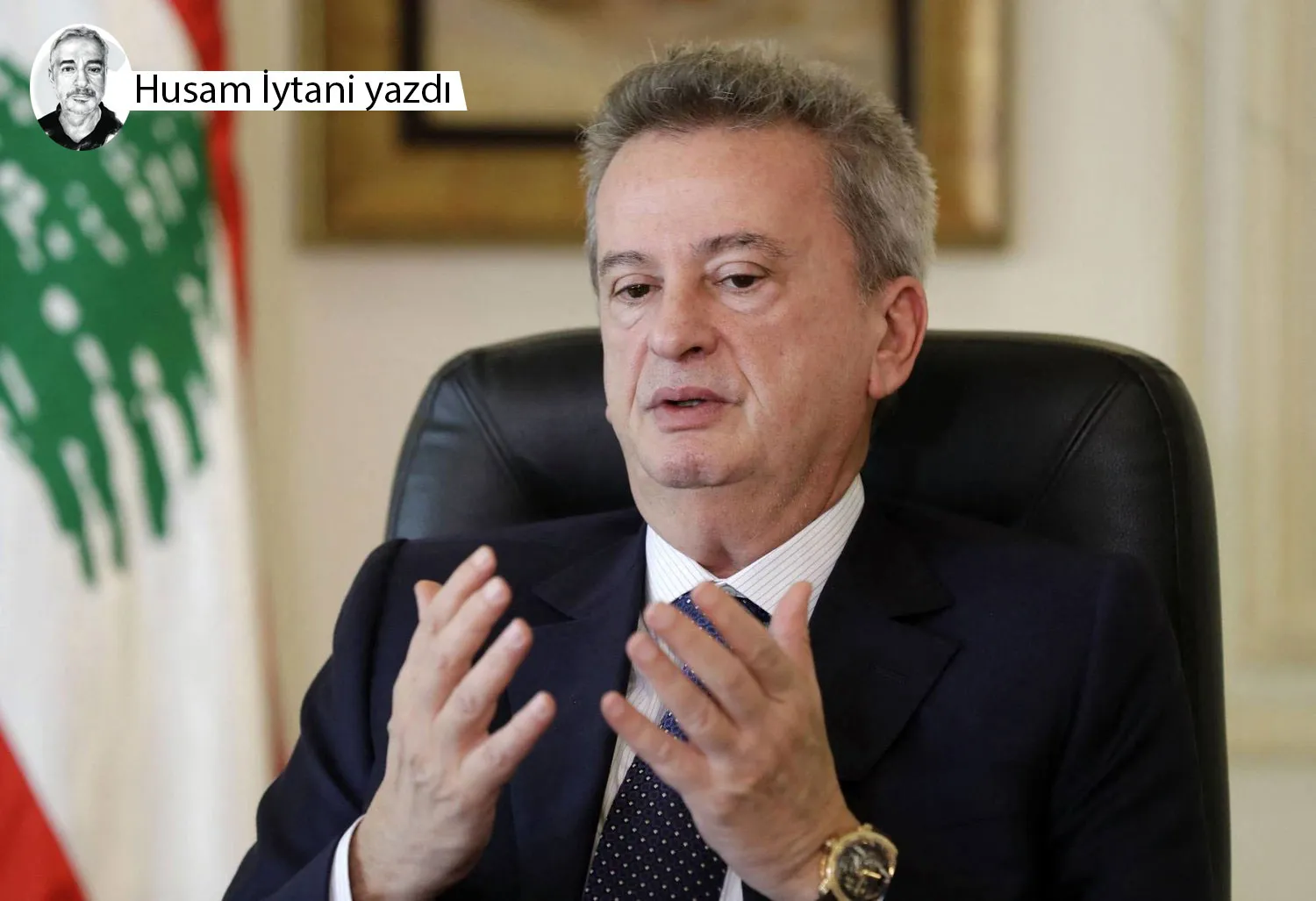 Lübnan Merkez Bankası eski başkanı Riyad Selame (AFP)