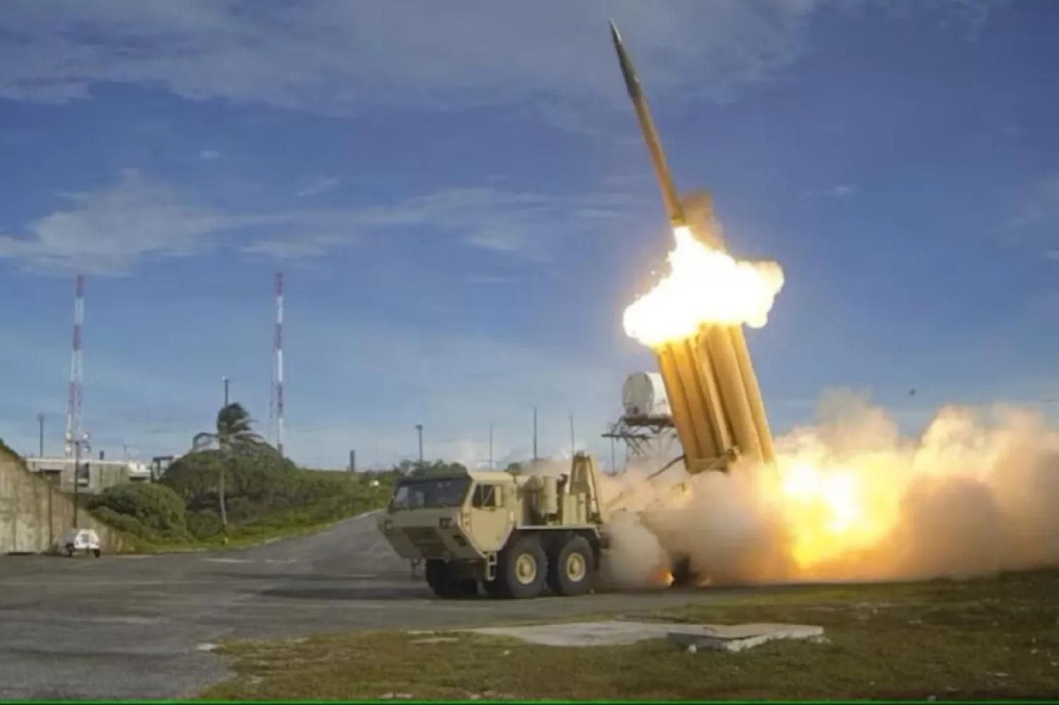 THAAD füze savunma sistemi (Reuters)