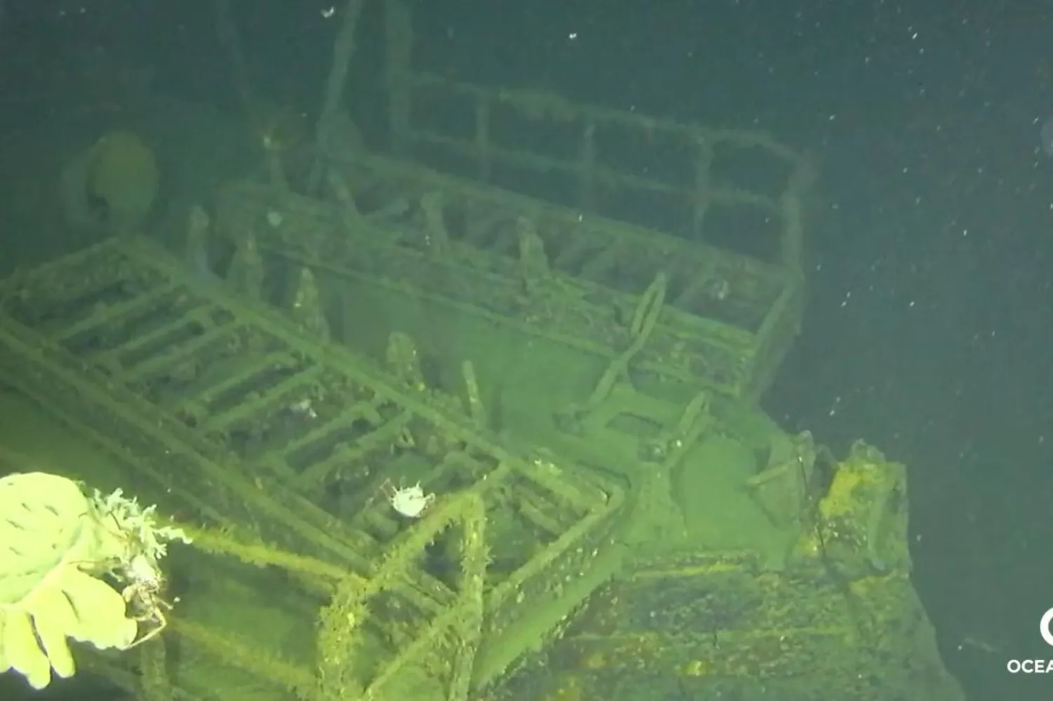 USS Stewart'ın kıçının "gelişmiş" deniz teknolojileriyle su altında çekilmiş görüntüsü (Ocean Infinity)