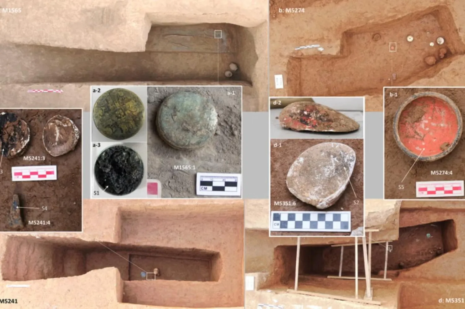 Araştırılan kozmetik ürünleri örnekleri (Quanyu Wang et al, Archaeological and Anthropological Sciences)