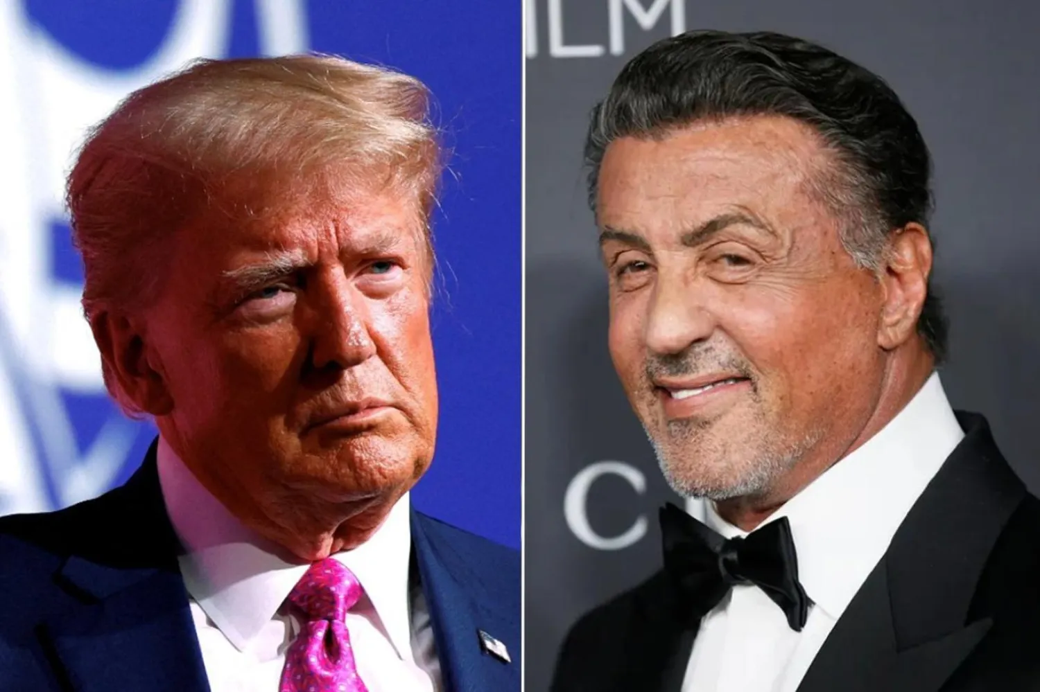 Yazar, Donald Trump'ın Sylvester Stallone'la olan realite TV rekabetini takıntı haline getirdiğini açıkladı (Reuters)