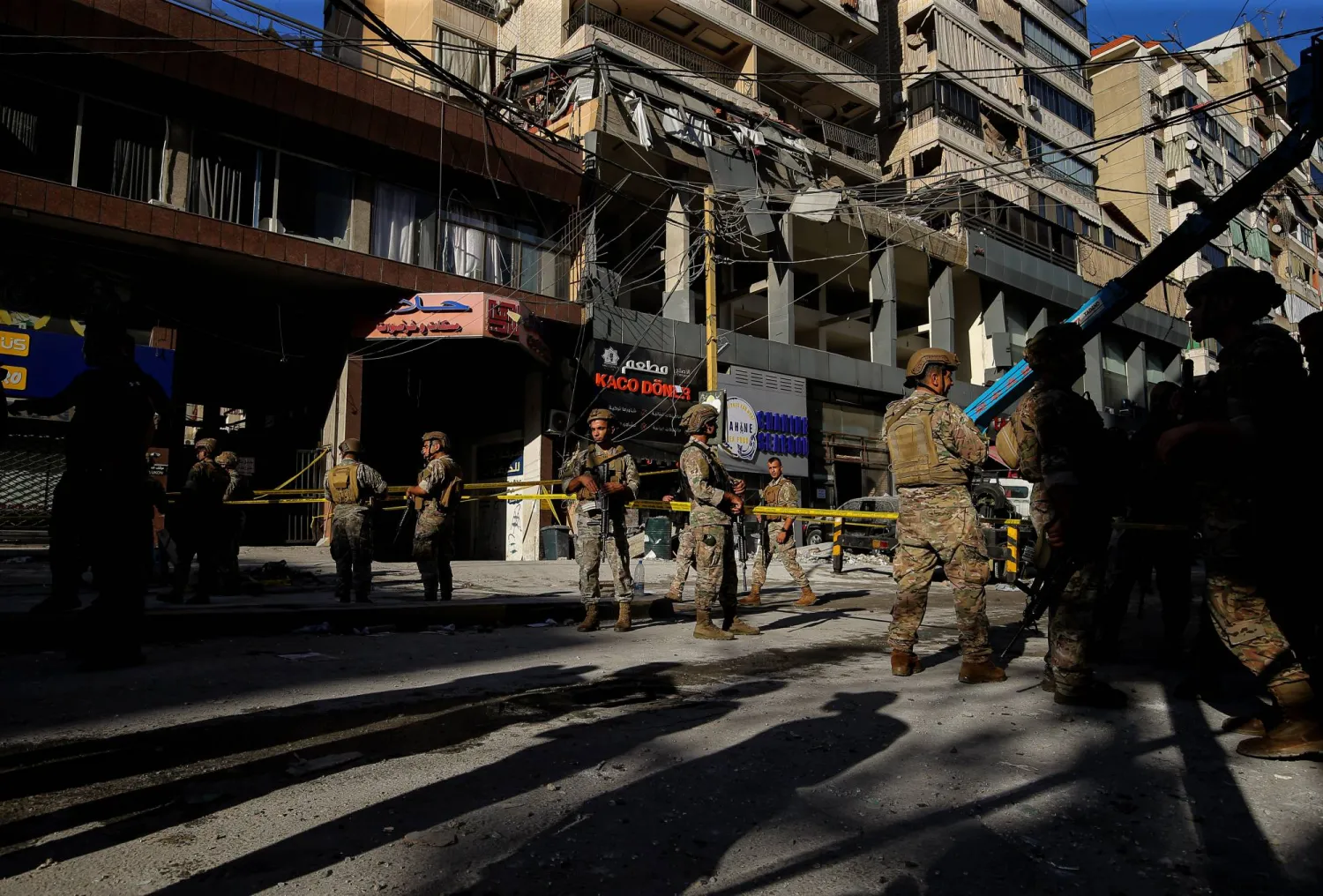 عناصر من الجيش اللبناني (د.ب.أ)