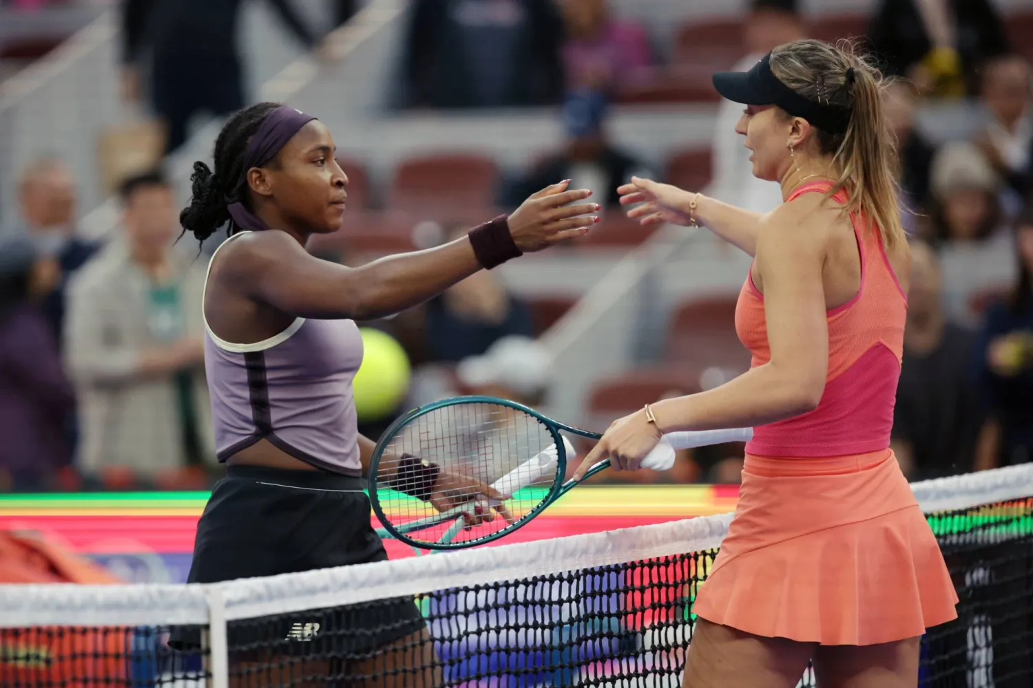 كوكو غوف هزمت باولا باجوسا وتأهلت لنهائي بكين (إ.ب.أ)