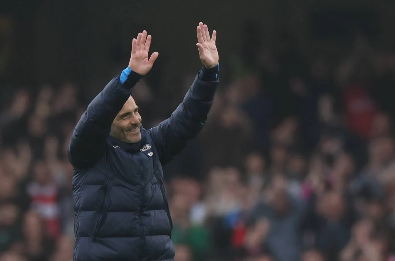 إنزو ماريسكا مدرب تشيلسي (إ.ب.أ)