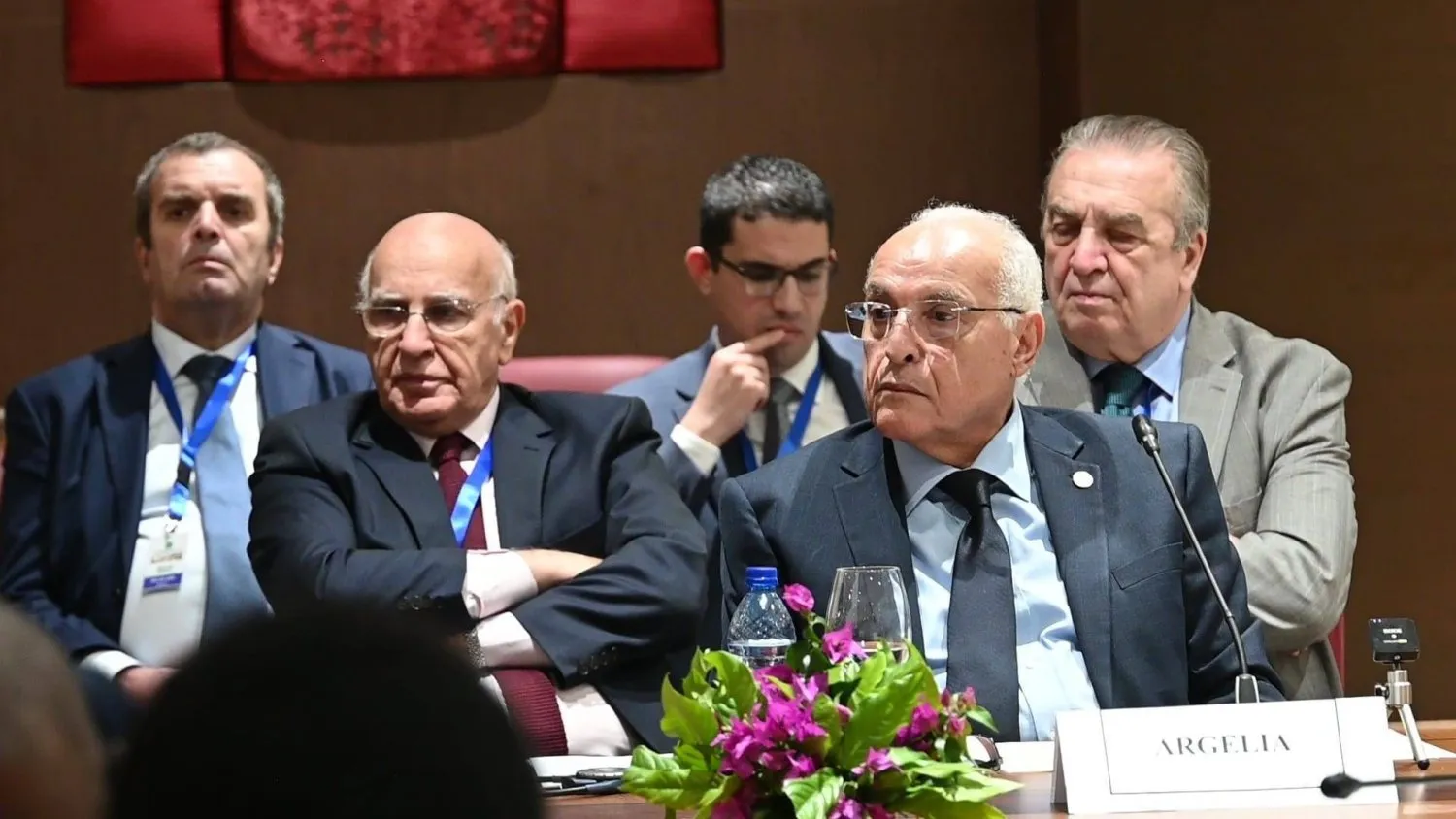 Cezayir Dışişleri Bakanı Ahmed Attaf (Cezayir Dışişleri Bakanlığı)