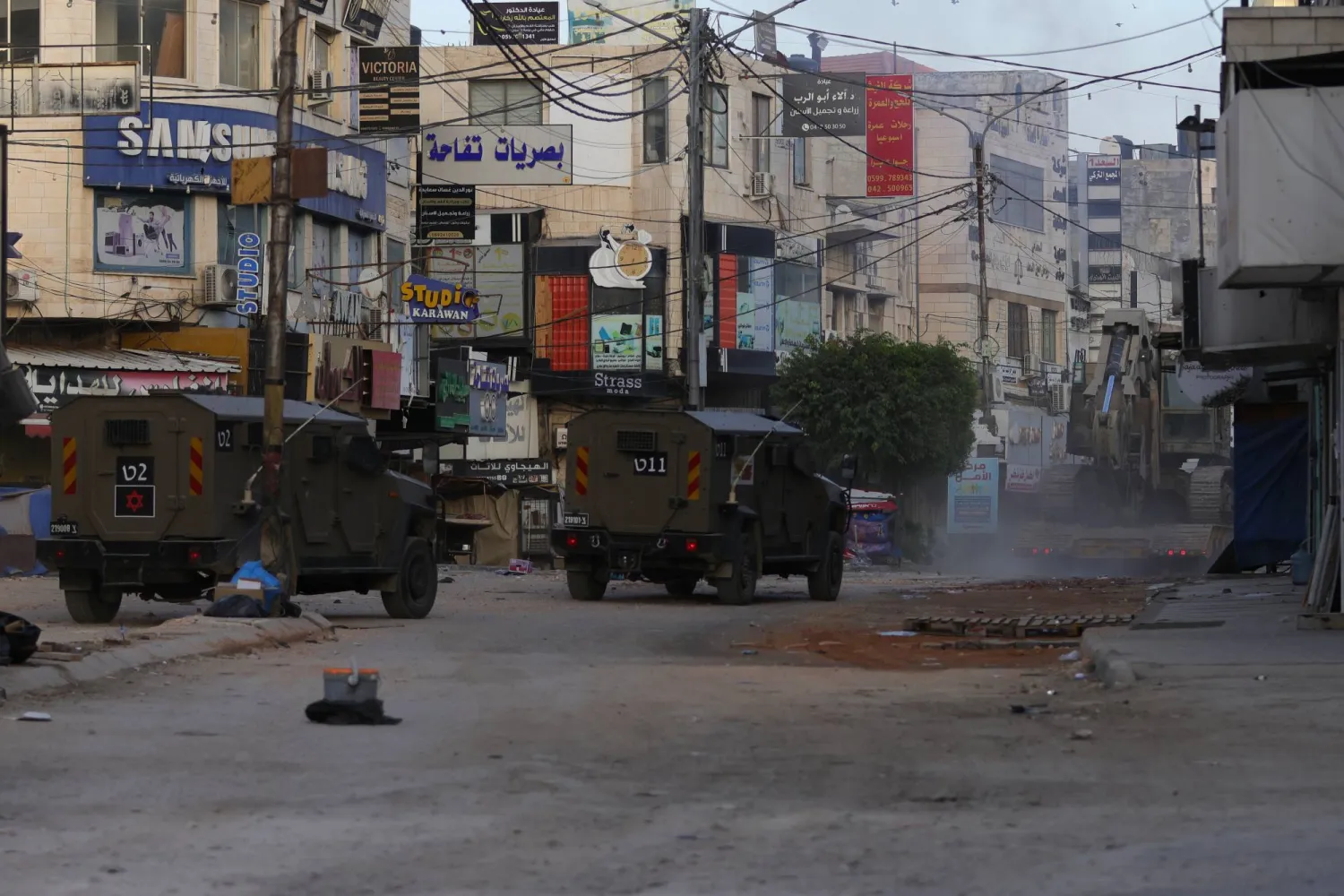 عمليات عسكرية إسرائيلية بالضفة الغربية (إ.ب.أ)