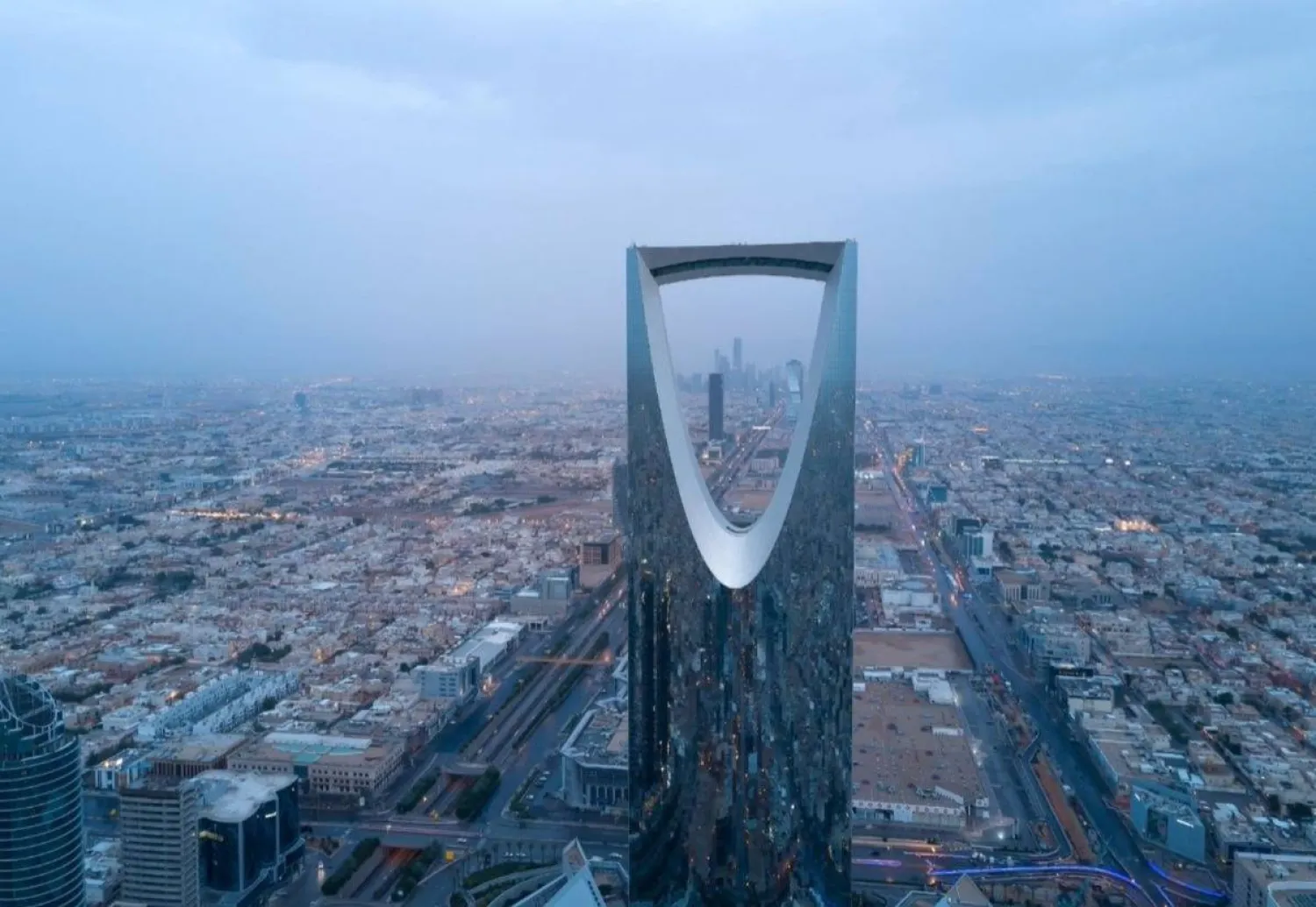 صورة جوية للعاصمة السعودية الرياض (واس)