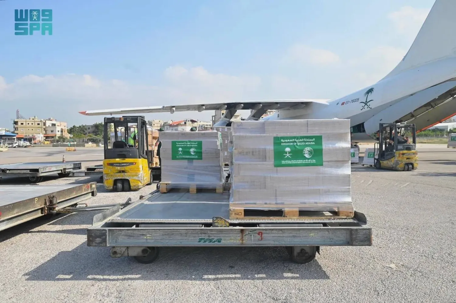 The aid is in keeping with Saudi Arabia's historic role in supporting the brotherly Lebanese people in times of crisis. (SPA)