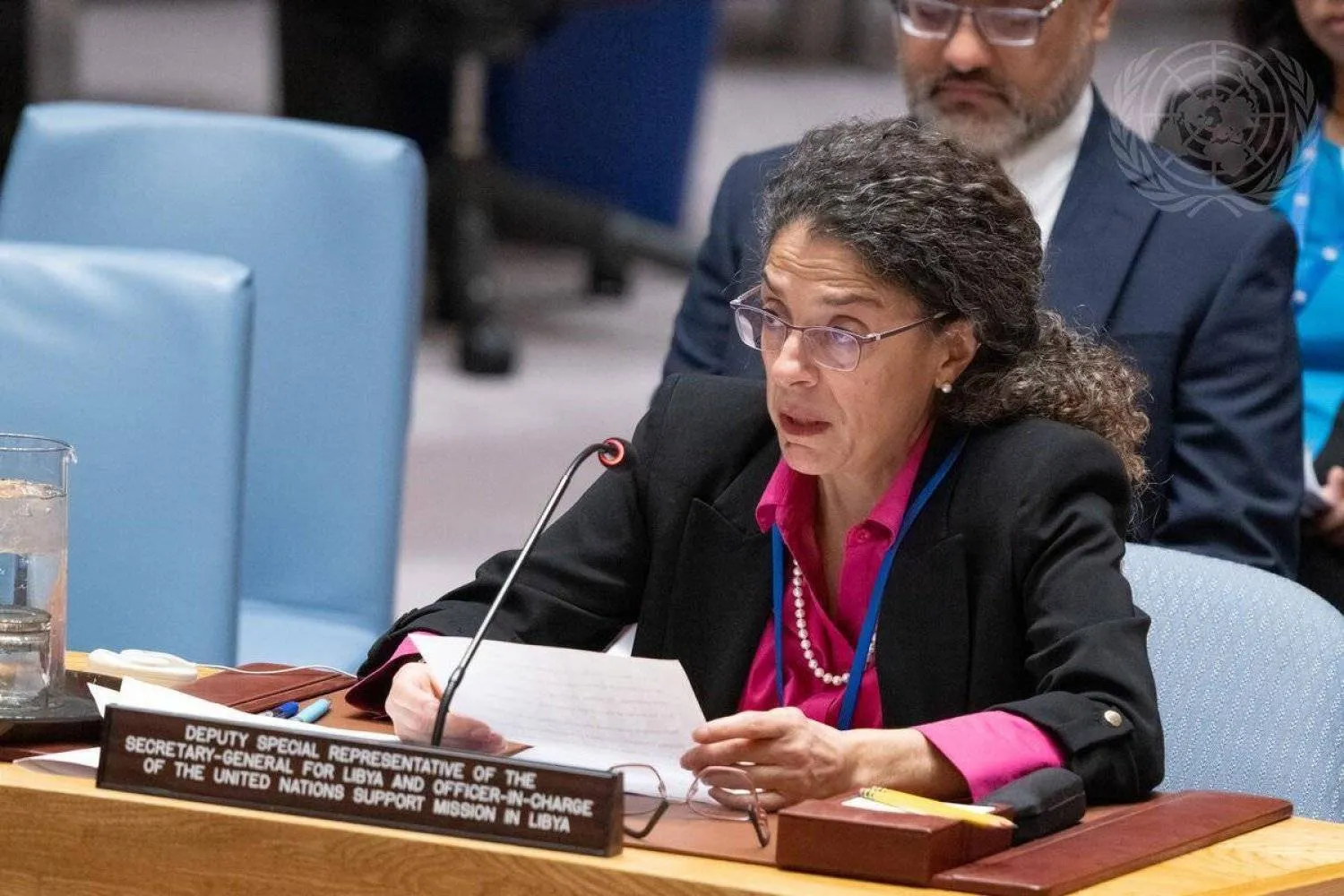 خوري أمام مجلس الأمن الدولي (البعثة الأممية)