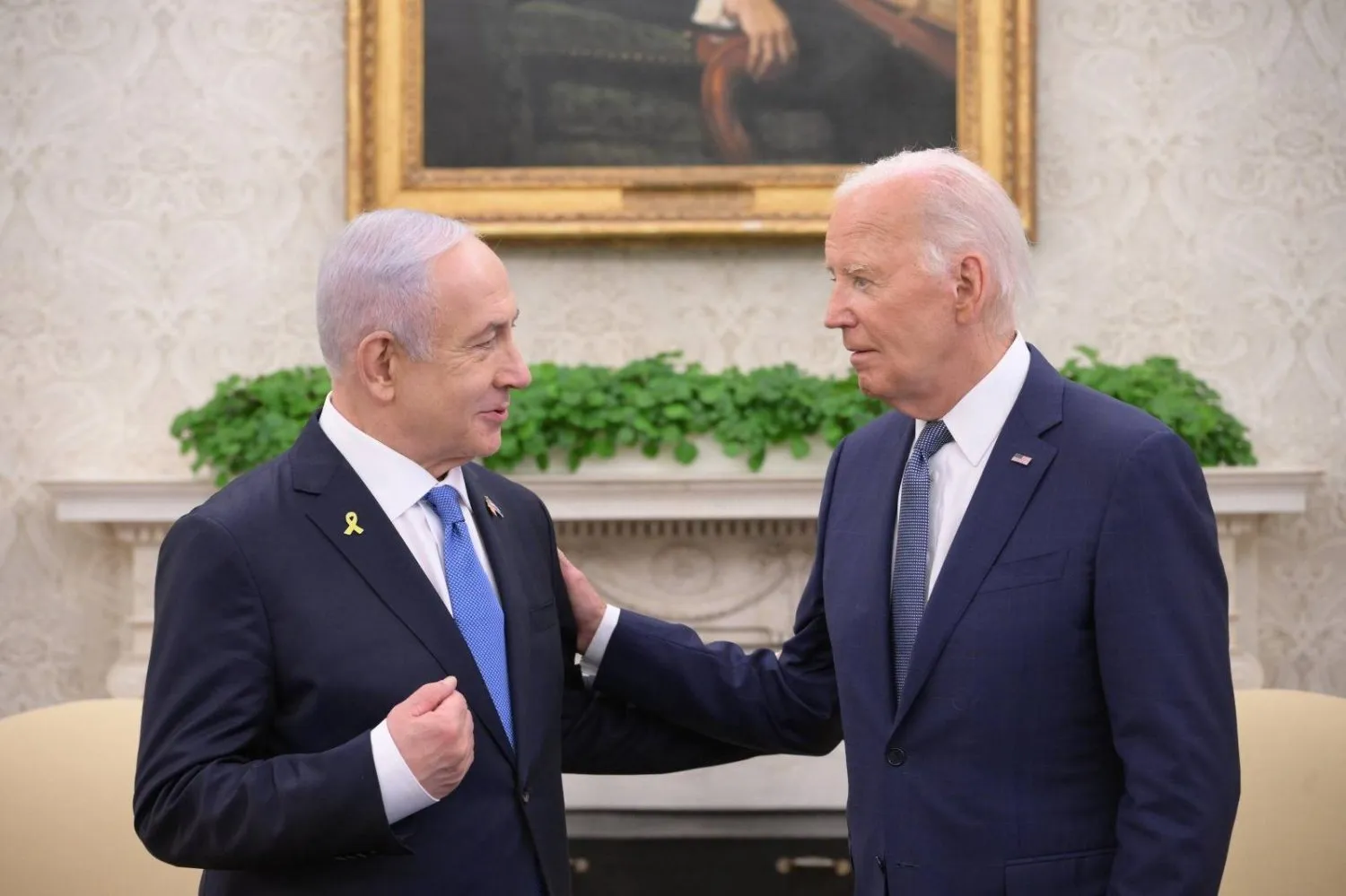 İsrail Başbakanı Binyamin Netanyahu ve ABD Başkanı Joe Biden (DPA)