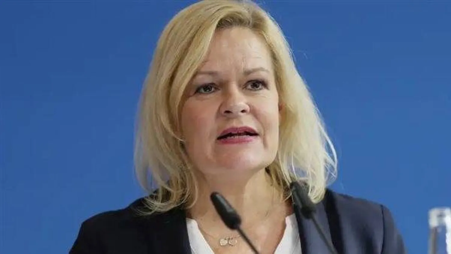 وزيرة الداخلية الألمانية نانسي فيزر (متداولة)