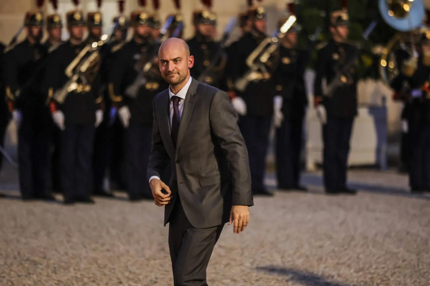 French Minister for Europe and Foreign Affairs Jean-Noel Barrot arrives for a state dinner hosted in honor of the Belgian Royals at the Elysee Palace in Paris, France, 14 October 2024. EPA/TERESA SUAREZ