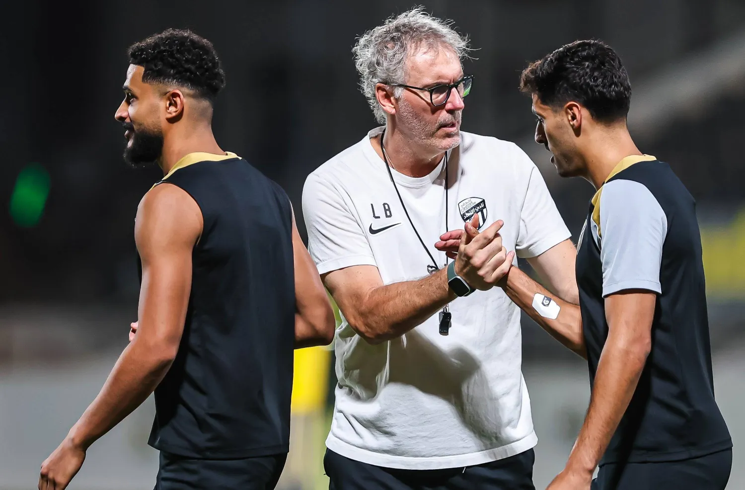 بلان خلال قيادته تدريبات الاتحاد الأخيرة (الاتحاد)