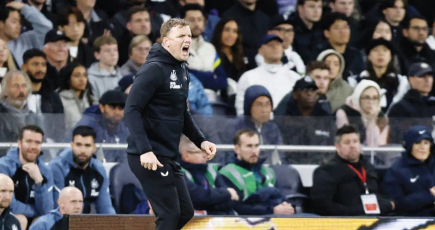 إيدي هاو مدرب نيوكاسل يونايتد (إ.ب.أ)