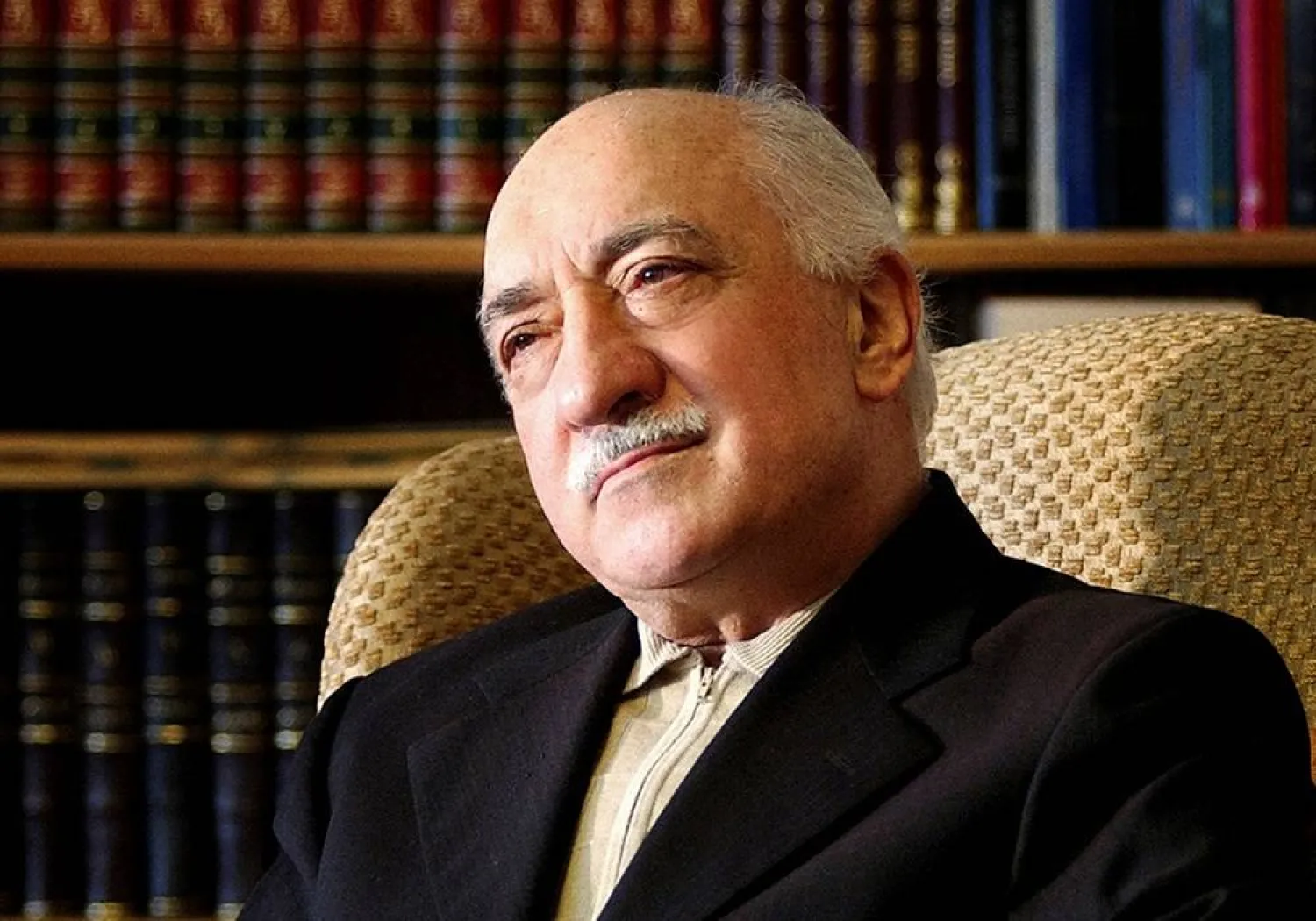 Cleric Fethullah Gulen is pictured at his residence in Saylorsburg, Pennsylvania in this December 28, 2004. (Reuters)