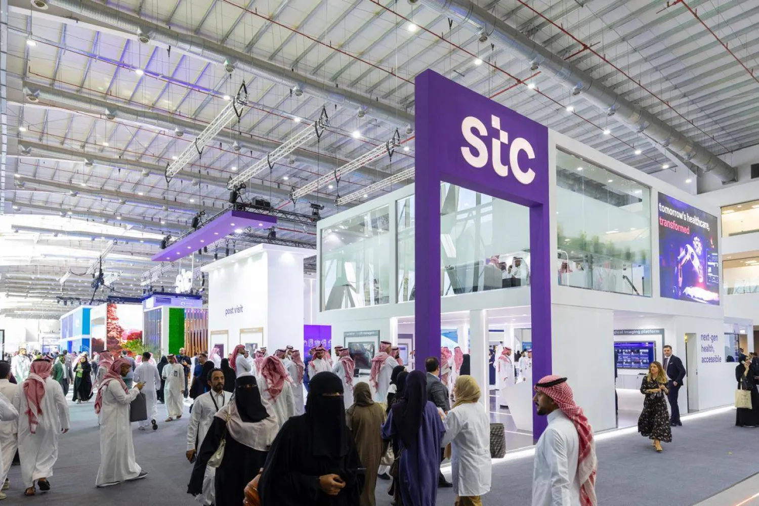 مجموعة «stc» تدعم جهود قطاع الرعاية الصحية في «الملتقى العالمي» بالرياض