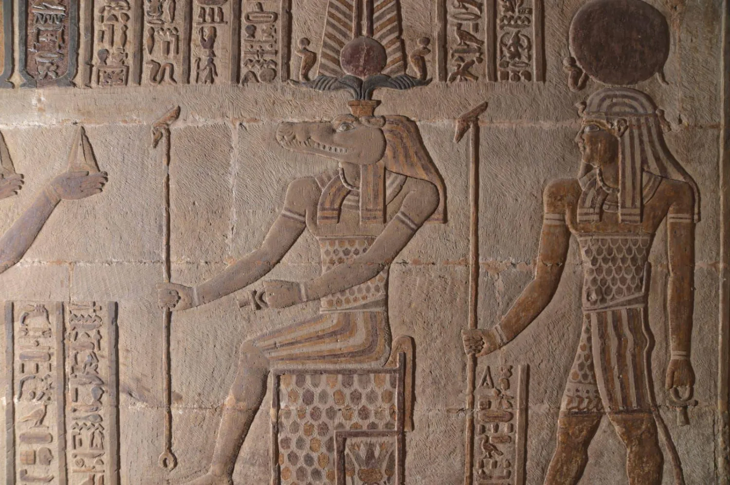 موكب خنوم من الطقوس التي احتفظ بها معبد إسنا (وزارة السياحة والآثار المصرية)