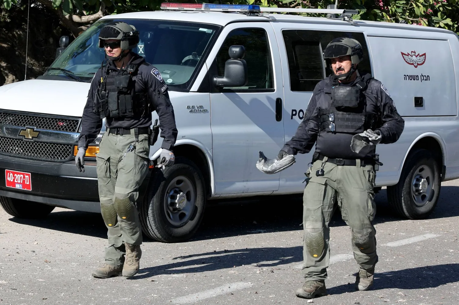 الشرطة الإسرائيلية تعتقل 7 فلسطينيين قالت إنهم خططوا لاغتيال عالم إسرائيلي (أ.ف.ب)