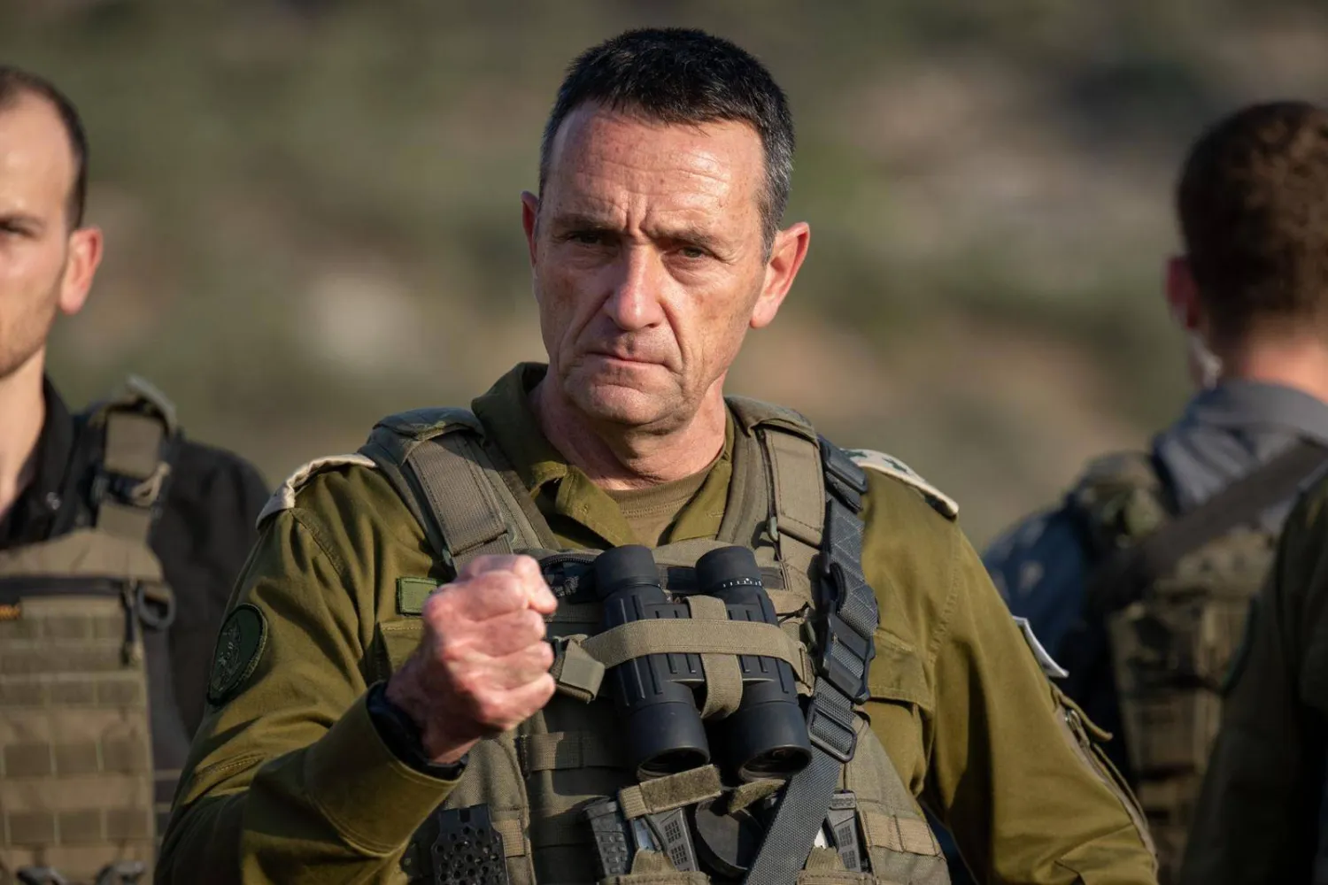 رئيس الأركان الإسرائيلي هيرتسي هاليفي (موقع الجيش الإسرائيلي)