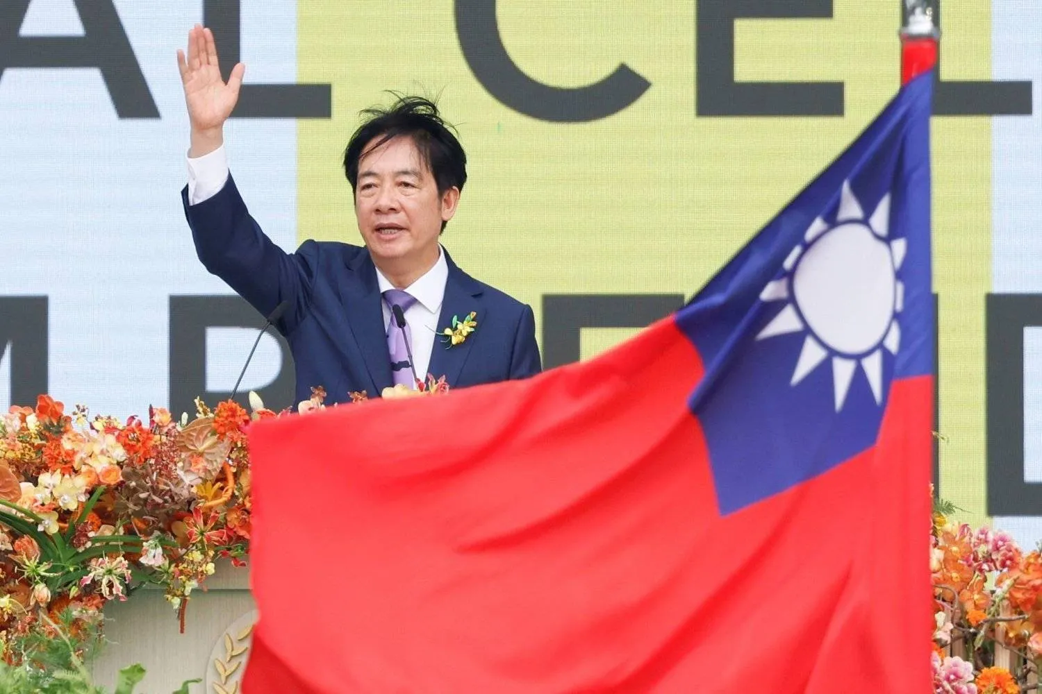 Taiwan President Lai Ching-te. (Reuters)