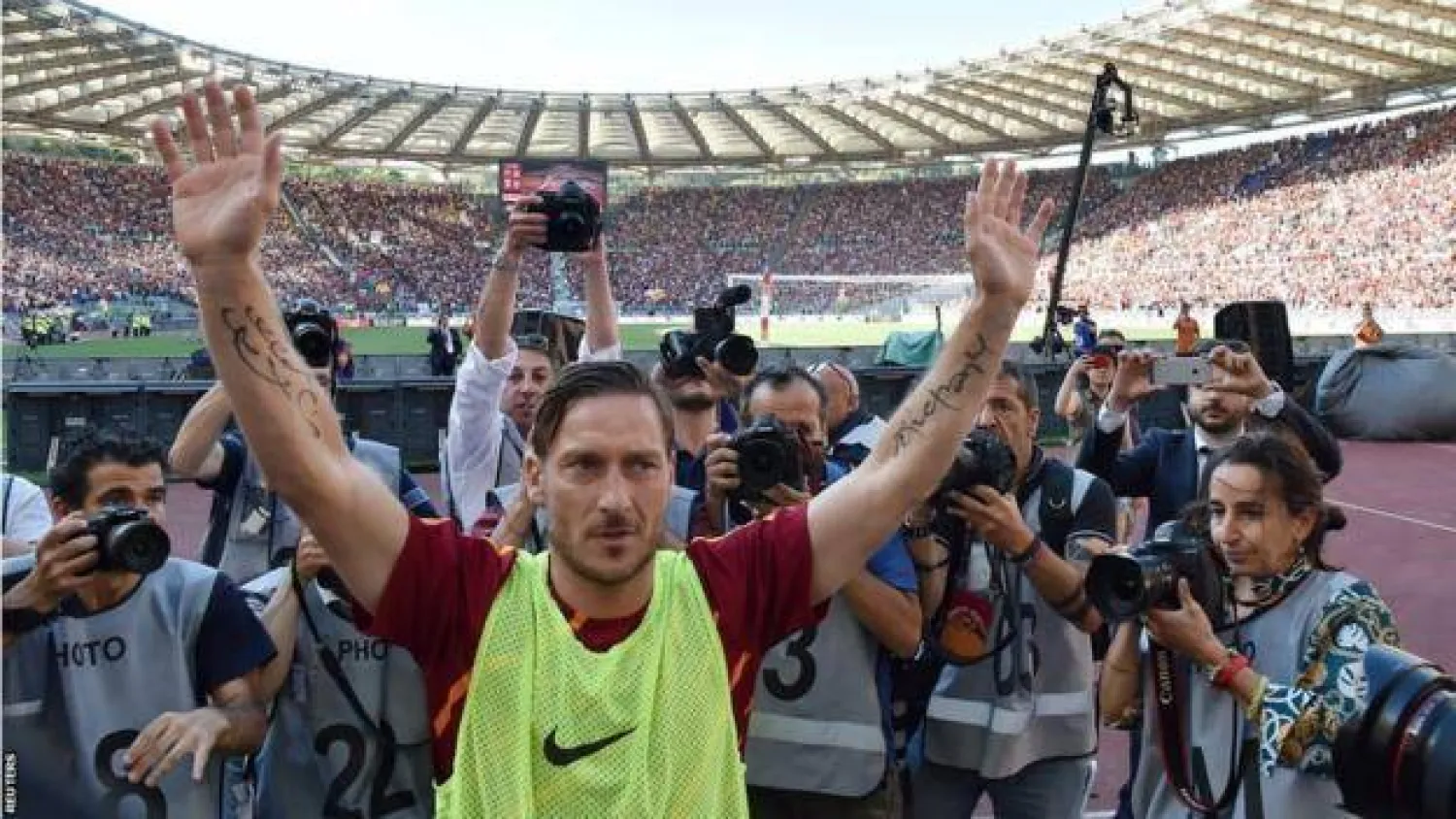 هل يعود فرانشيسكو توتي من الاعتزال؟ (رويترز)