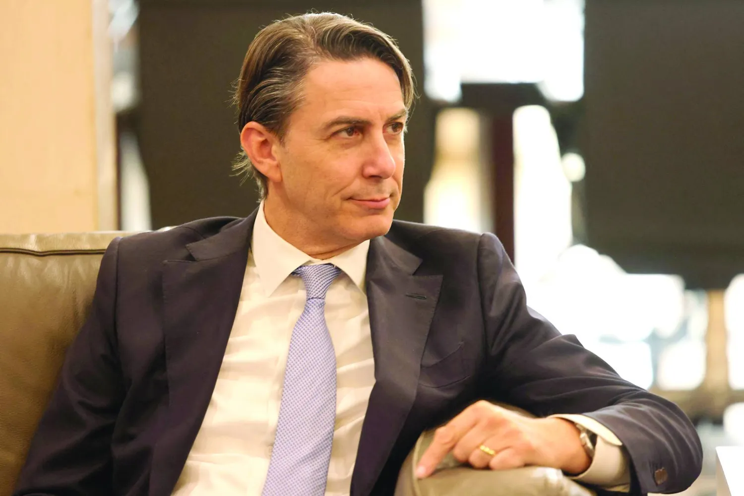 الموفد الأميركي آموس هوكستين (أ.ف.ب)