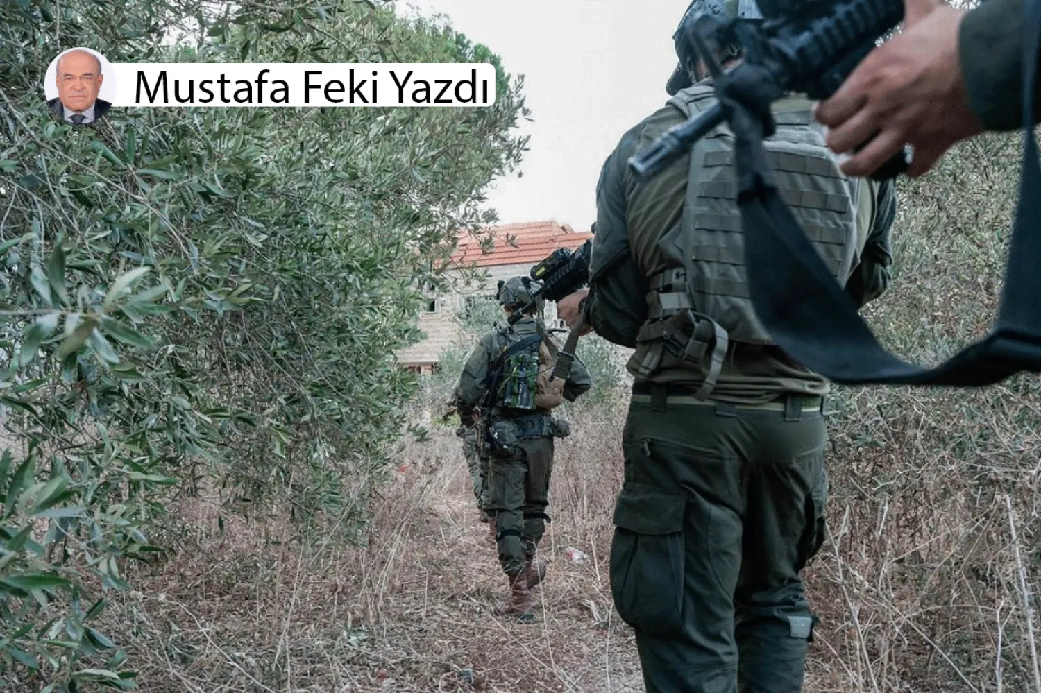 İsrail güçleri Güney Lübnan sınırına yakın bölgede operasyon yapıyor (AFP)