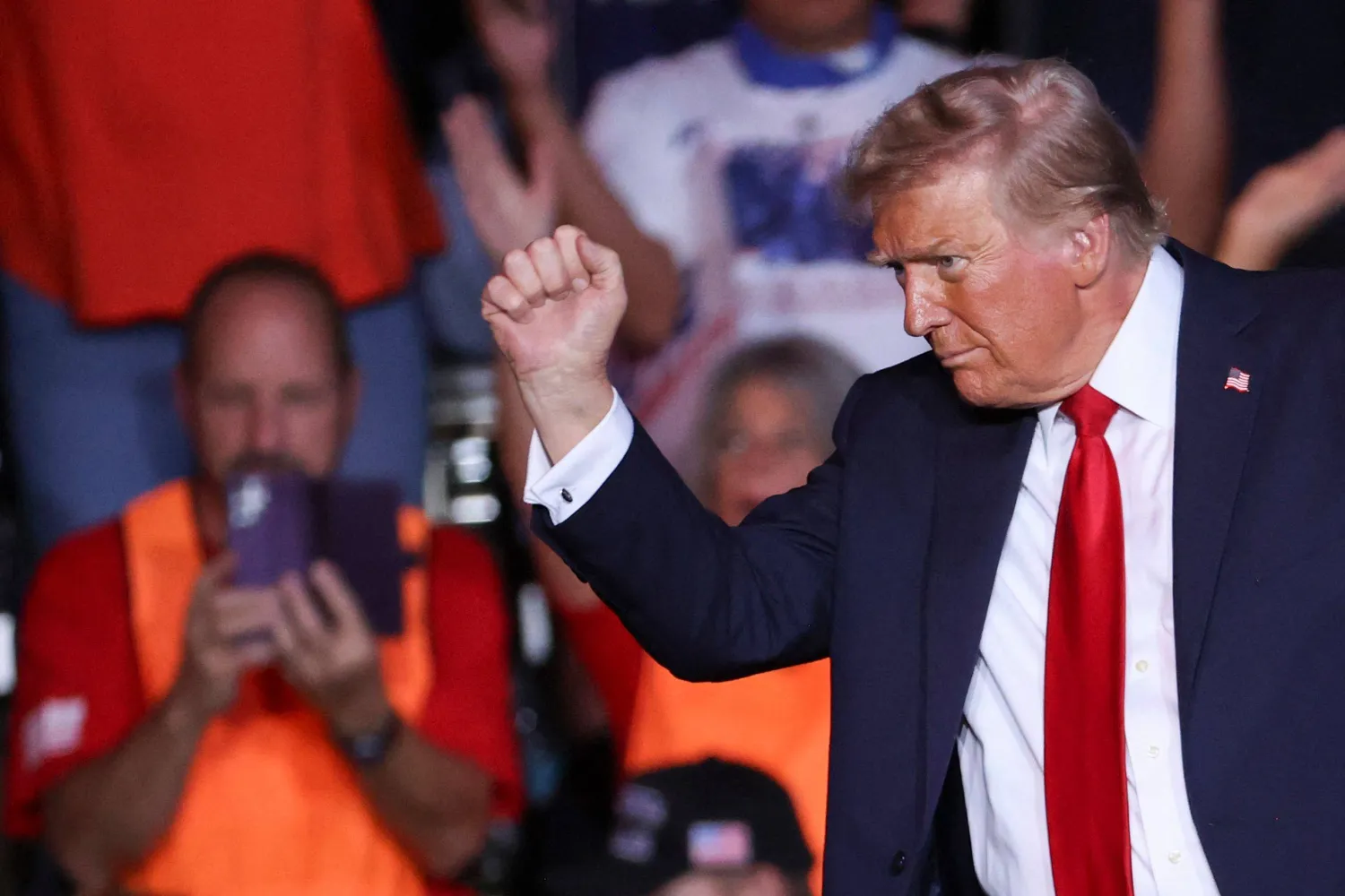 الرئيس السابق والمرشح الجمهوري دونالد ترمب (ا.ف.ب)