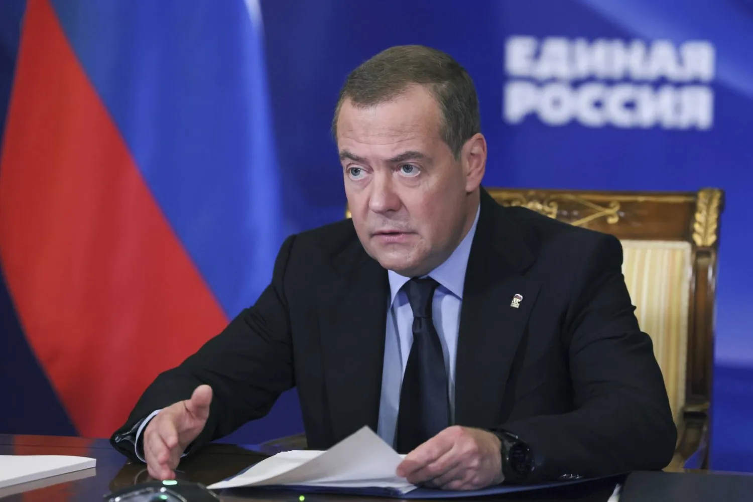 Rusya Güvenlik Konseyi Başkan Yardımcısı Dmitry Medvedev (AP)