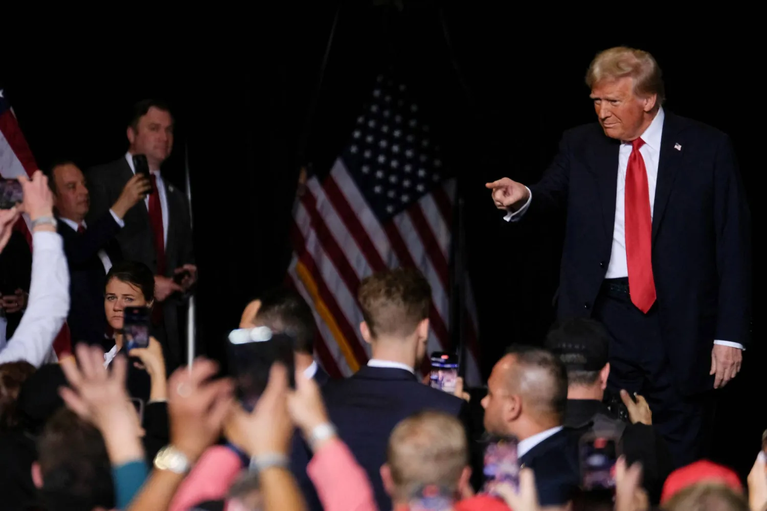 الرئيس الأميركي السابق والمرشح الجمهوري للانتخابات الرئاسية دونالد ترمب (رويترز)