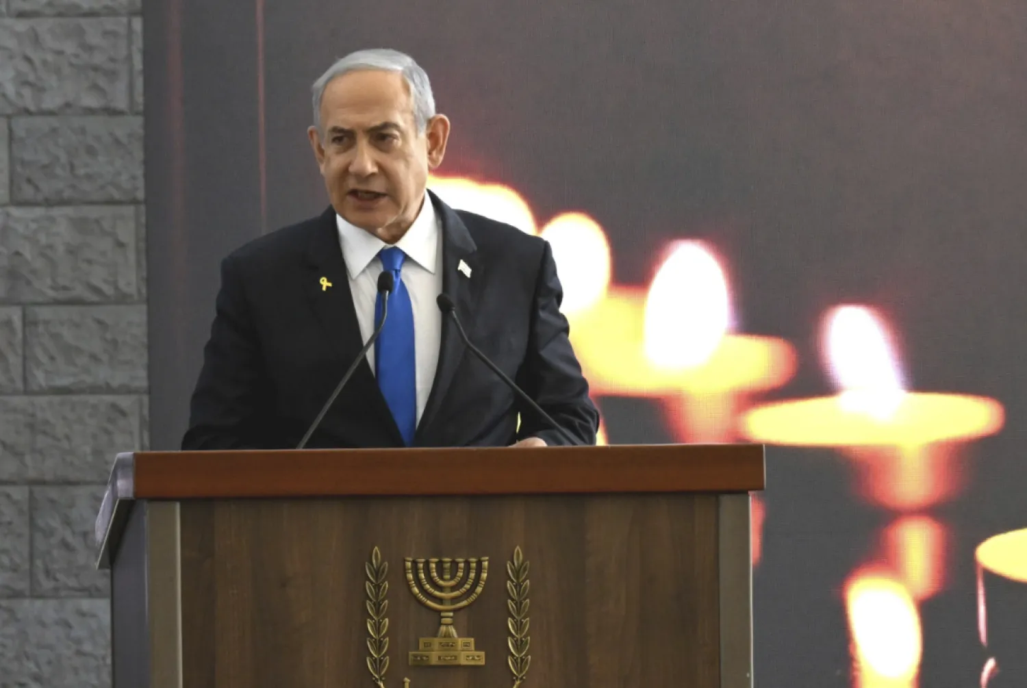 Israeli Prime Minister Benjamin Netanyahu . (Debbie Hill, Pool Photo via AP)