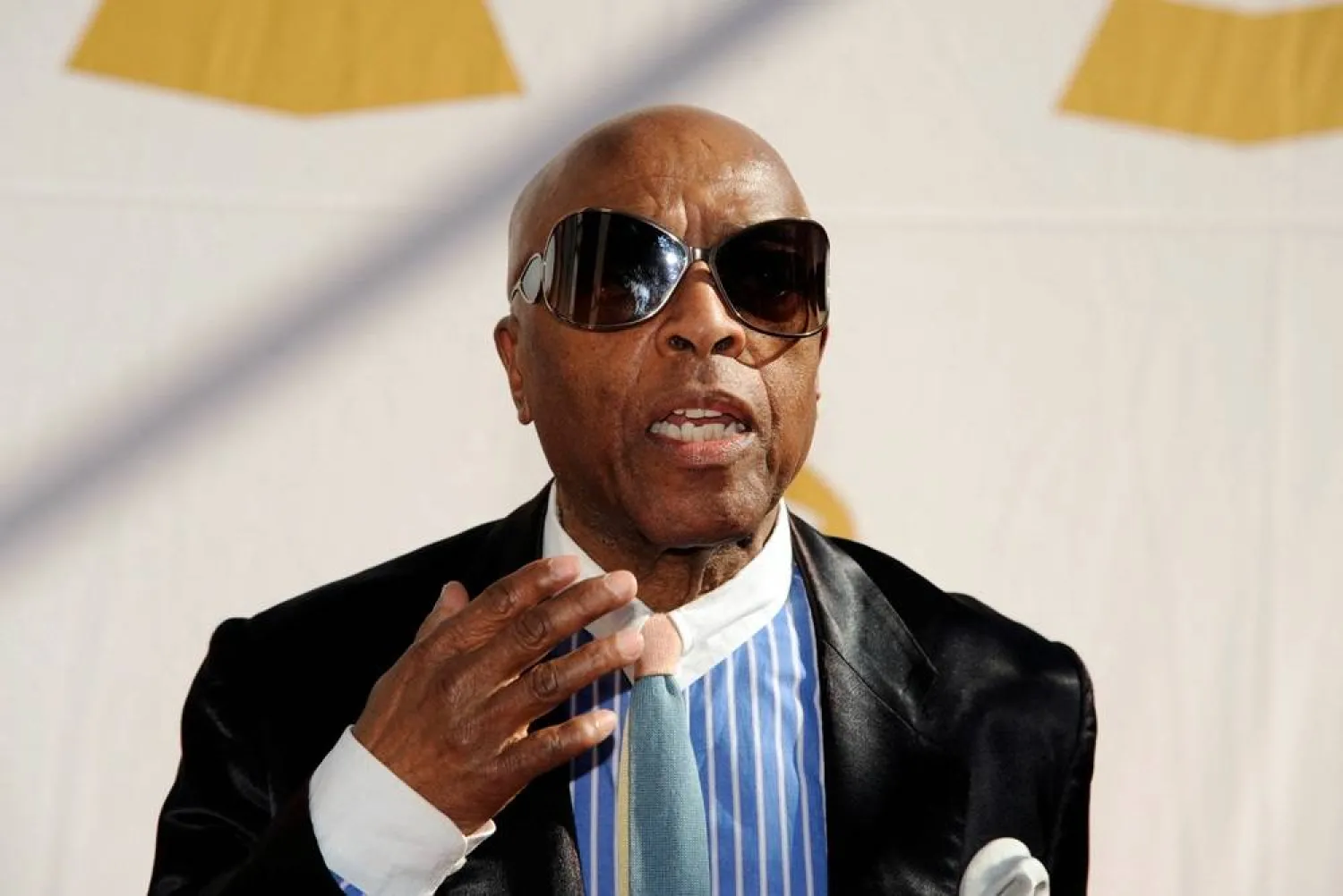 Lifetime achievement award recipient Roy Haynes attends the Recording Academy Special Merit Awards Ceremony in Los Angeles February 12, 2011. (Reuters)