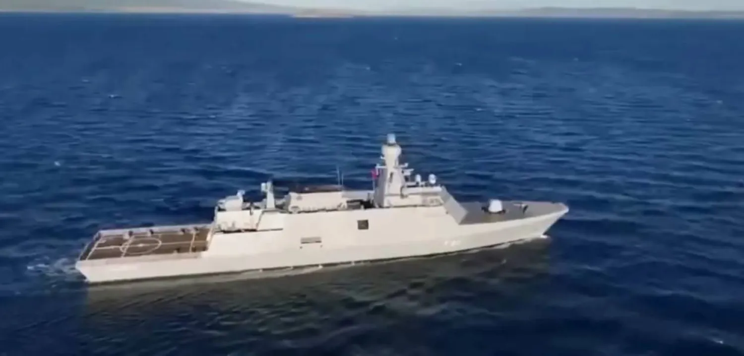 السفينة الحربية الأوكرانية التركية «كورفيت آضا» (موقع ديفينس تورك نت)