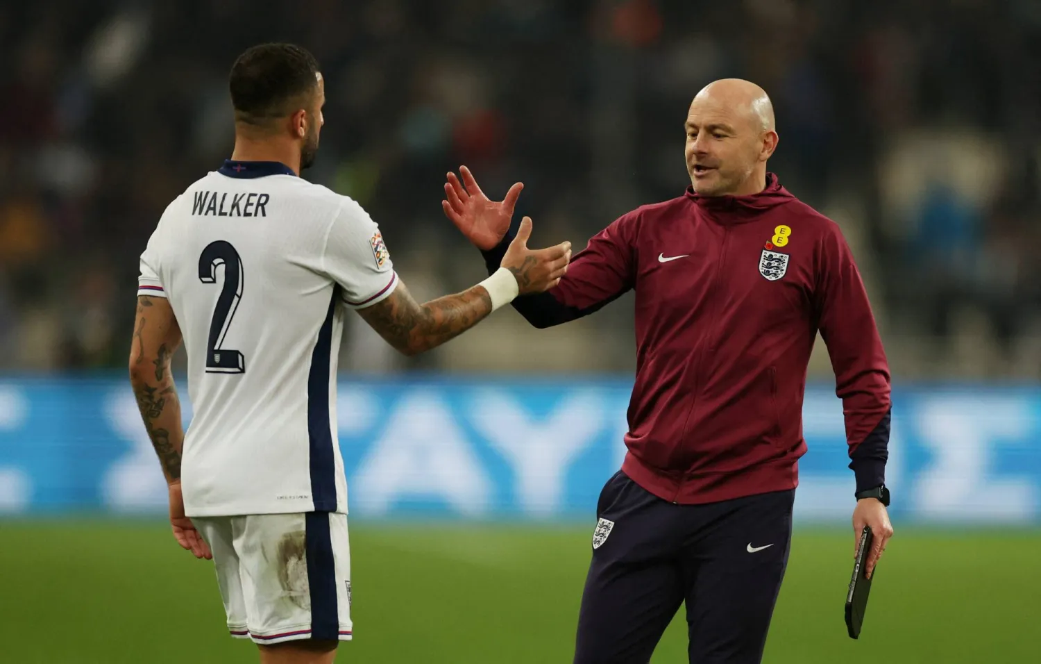 لي كارسلي المدرب المؤقت لمنتخب إنجلترا (رويترز)